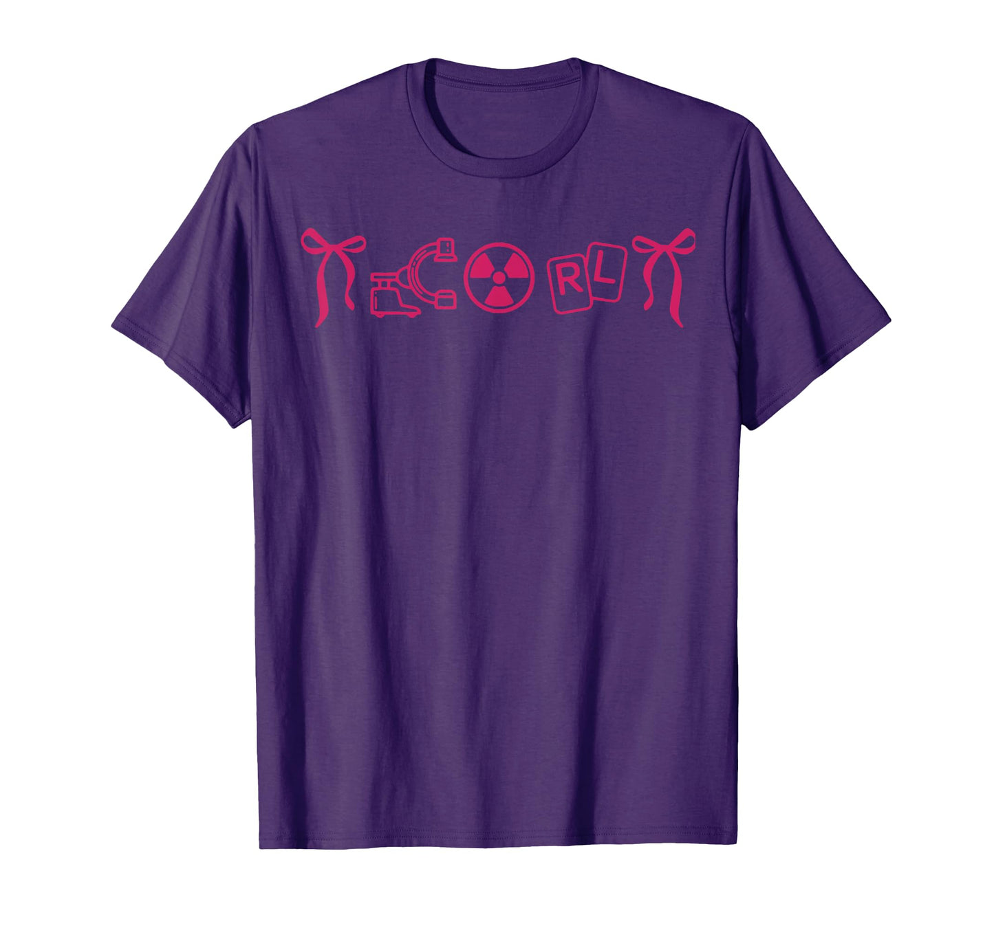 Women Retro Radiology Nurse RAD Tech CT MRI Tech Coquette T-Shirt