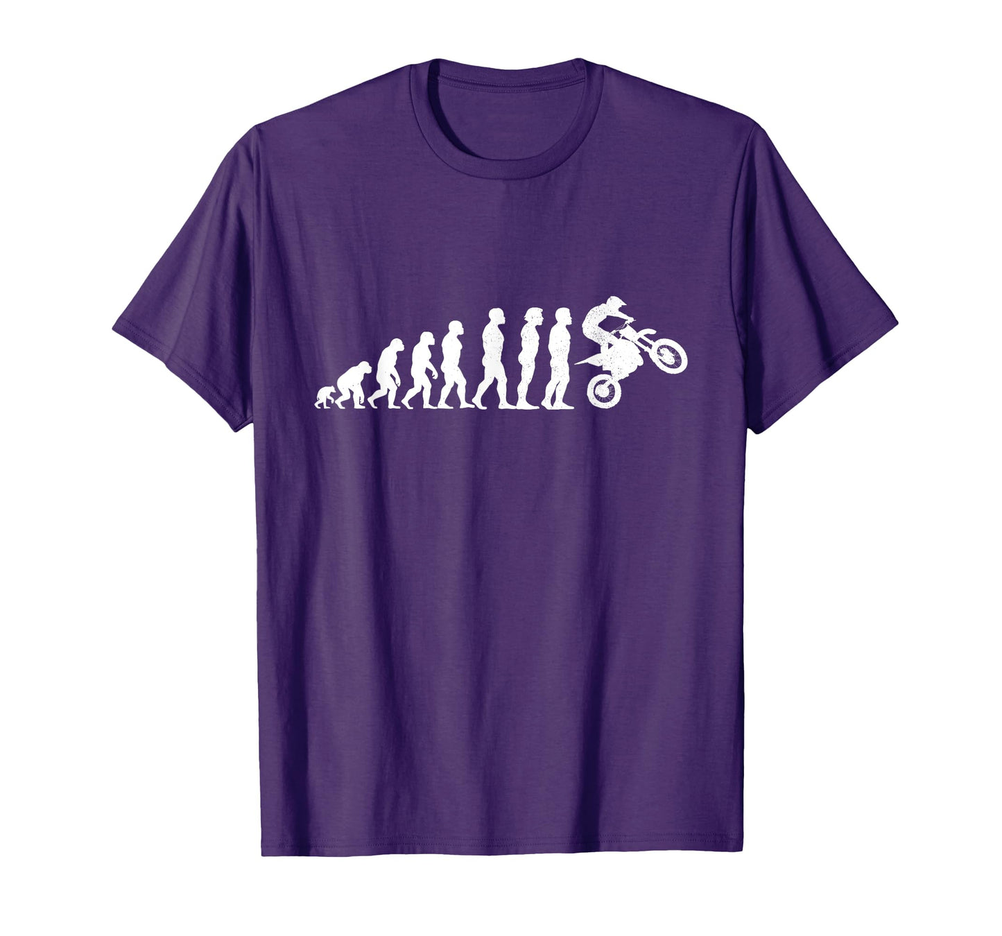 Motorcycle Evolution of Man Funny Motorbike Rider Men Boys T-Shirt