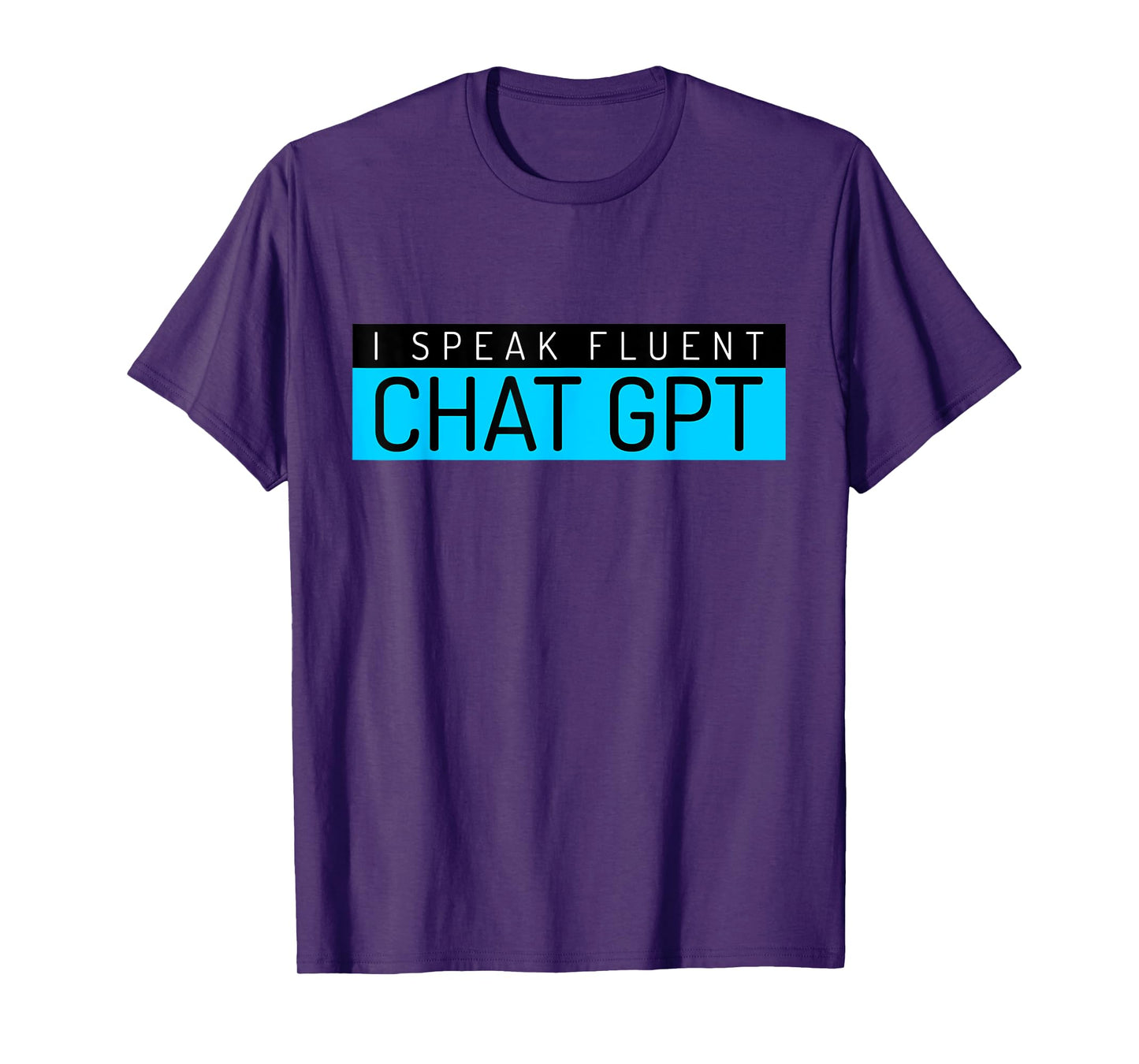 Funny Father's Day Nerd Gift Man Chat GPT Joke Gym Gift T-Shirt