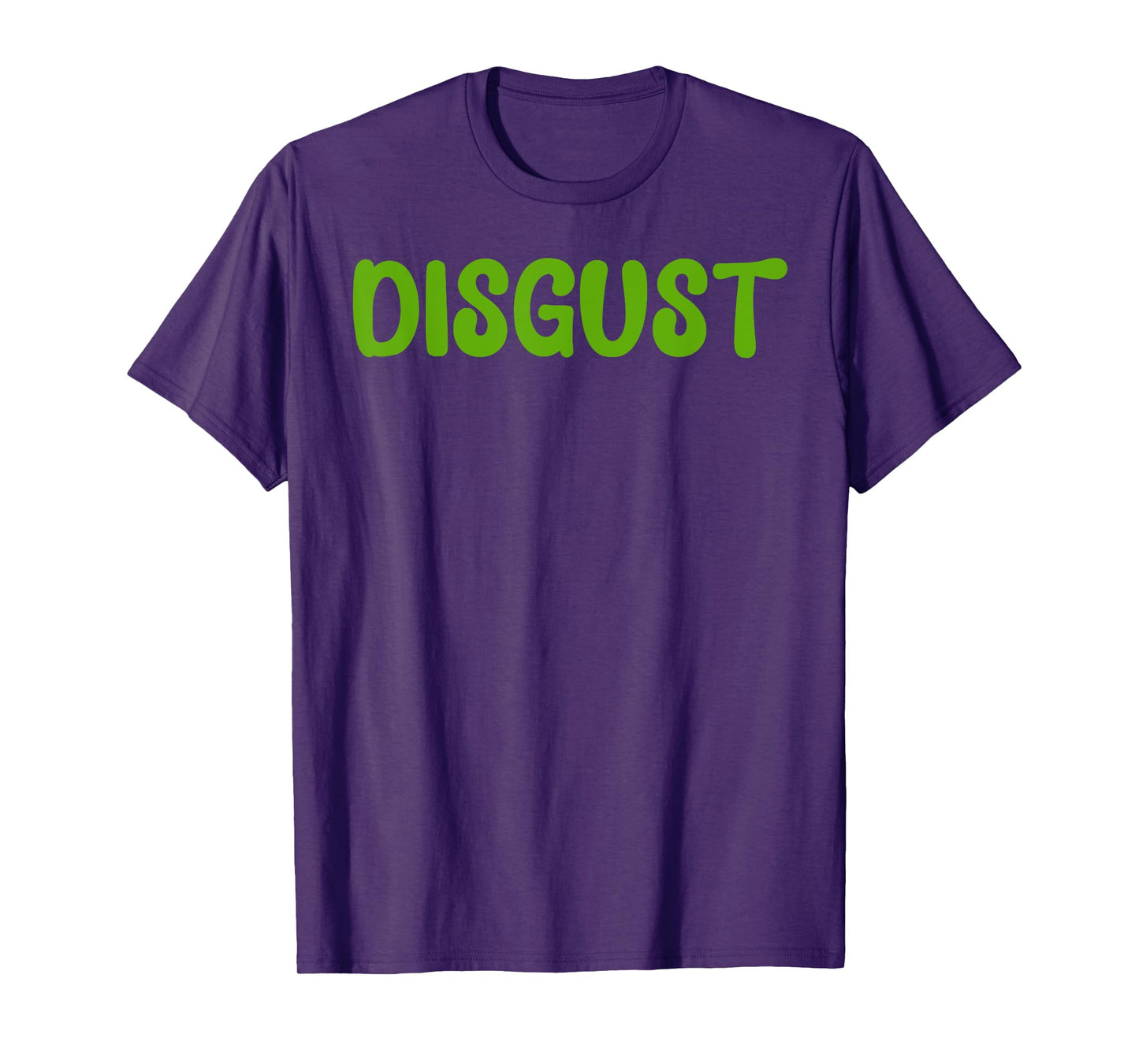 Disgust Lazy Halloween Costume Funny Last Minute Womens Kids T-Shirt