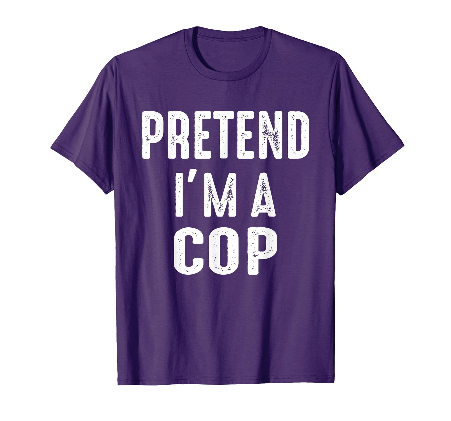 Pretend I'm A Cop Family Matching Halloween Costume T-Shirt