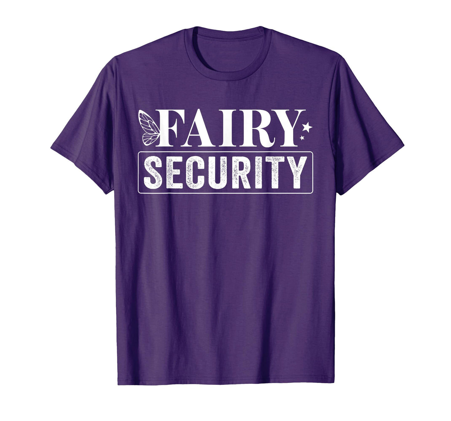 Fairy Security Birthday Halloween T-Shirt