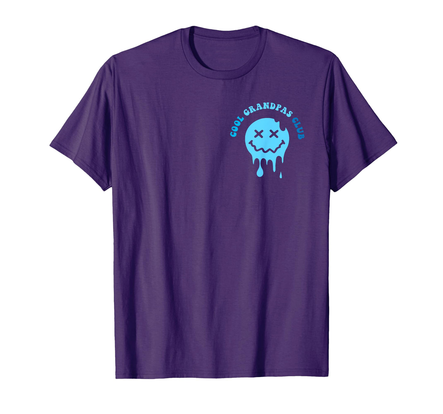 Cool Grandpas Club Shirt Father's Day Grandpa 2 Sided T-Shirt