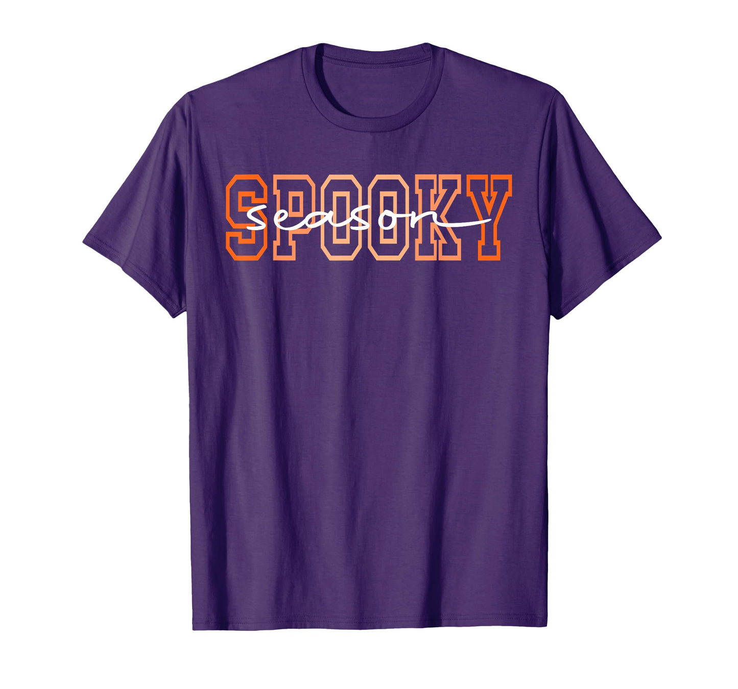 Halloween Ghost Spooky Season Costume Men Women Kid T-Shirt