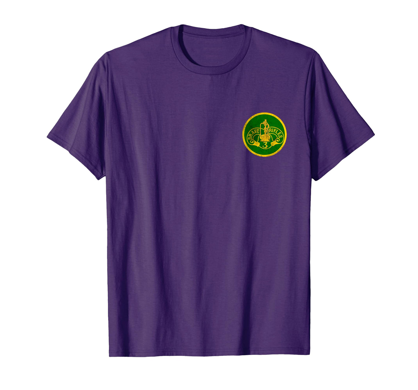 3rd Cavalry Regiment Logo 3rd CAV Military Veteran Christmas T-Shirt