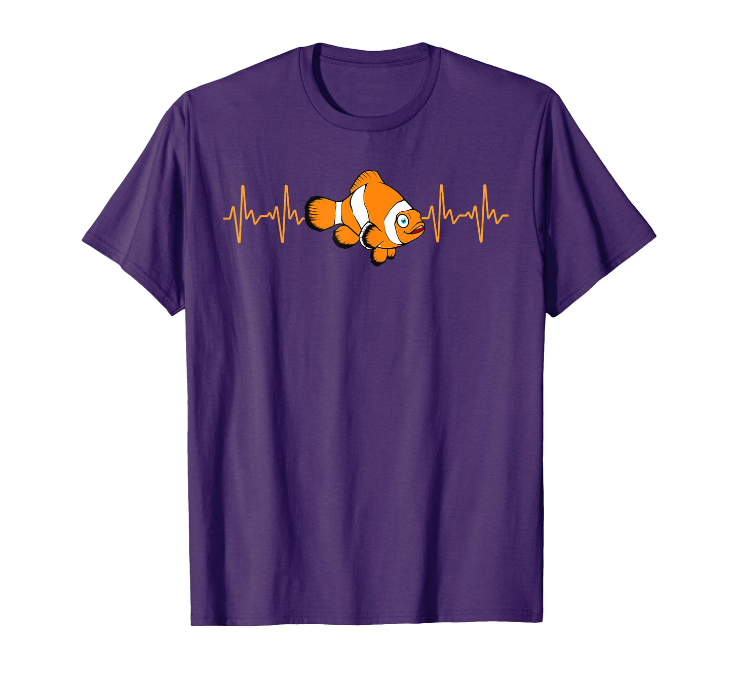 Cool Clownfish Art For Men Women Kids Adult Clown Fish Lover T-Shirt