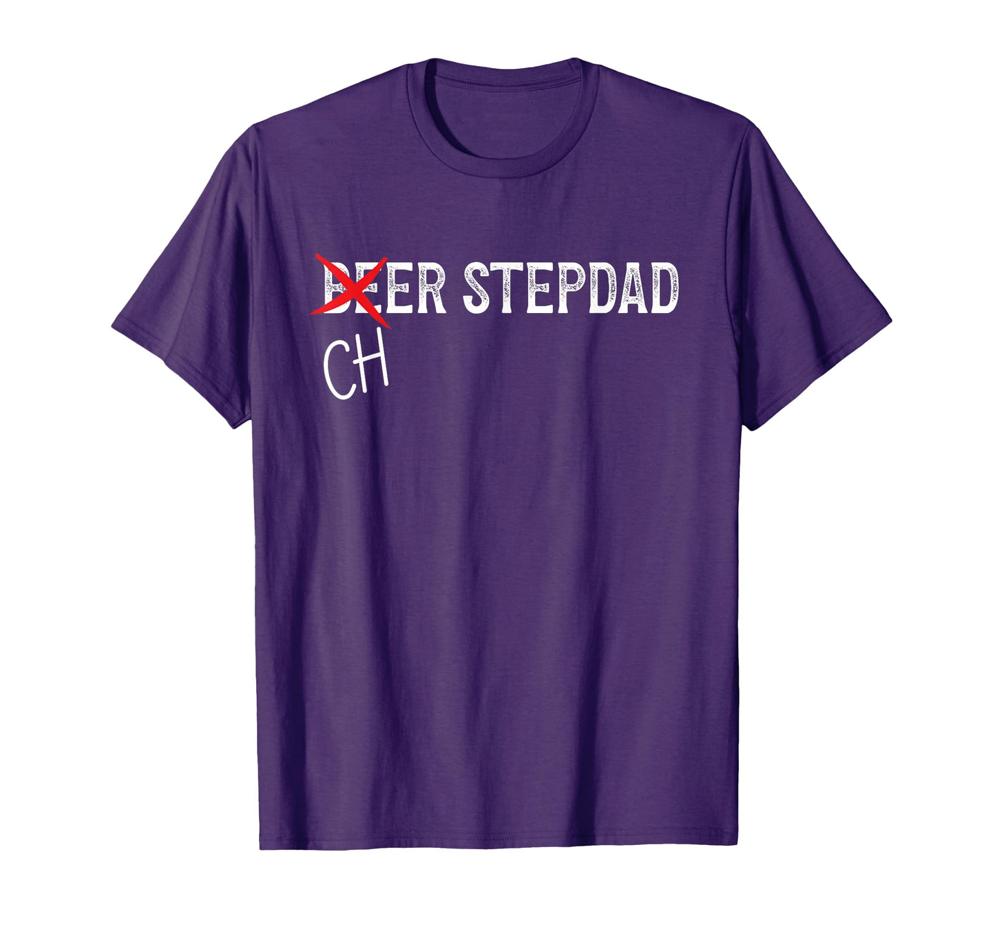 Beer Stepdad Cheer Stepdad Of A Cheerleader Step Father T-Shirt