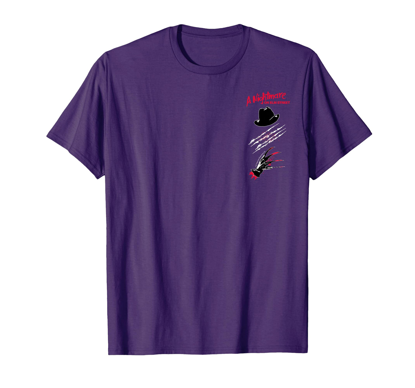 Nightmare on Elm Street Films - Freddy Krueger Hat and Glove T-Shirt