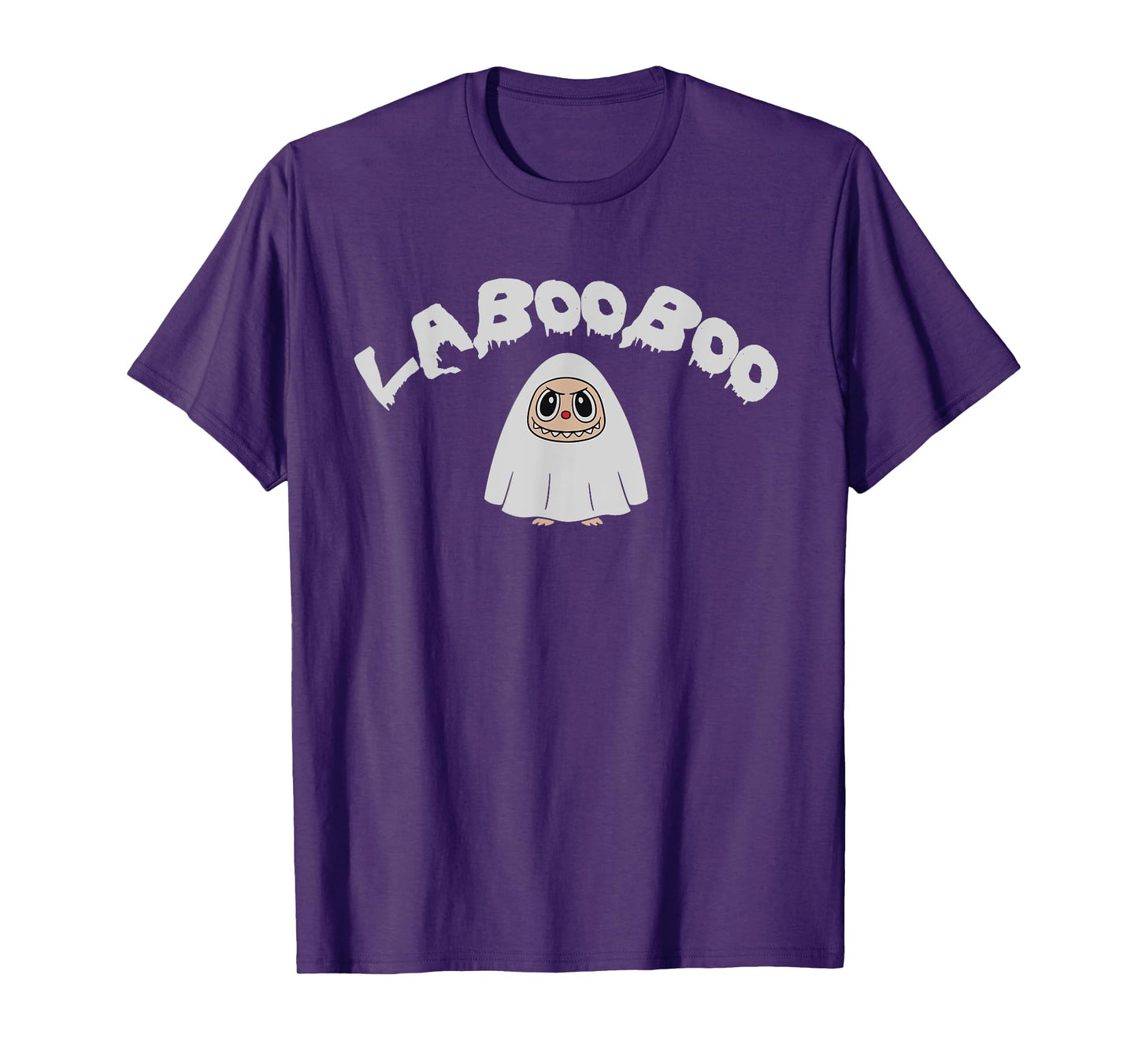Cute Laboo Boo Ghost Halloween For Adults and Kids T-Shirt