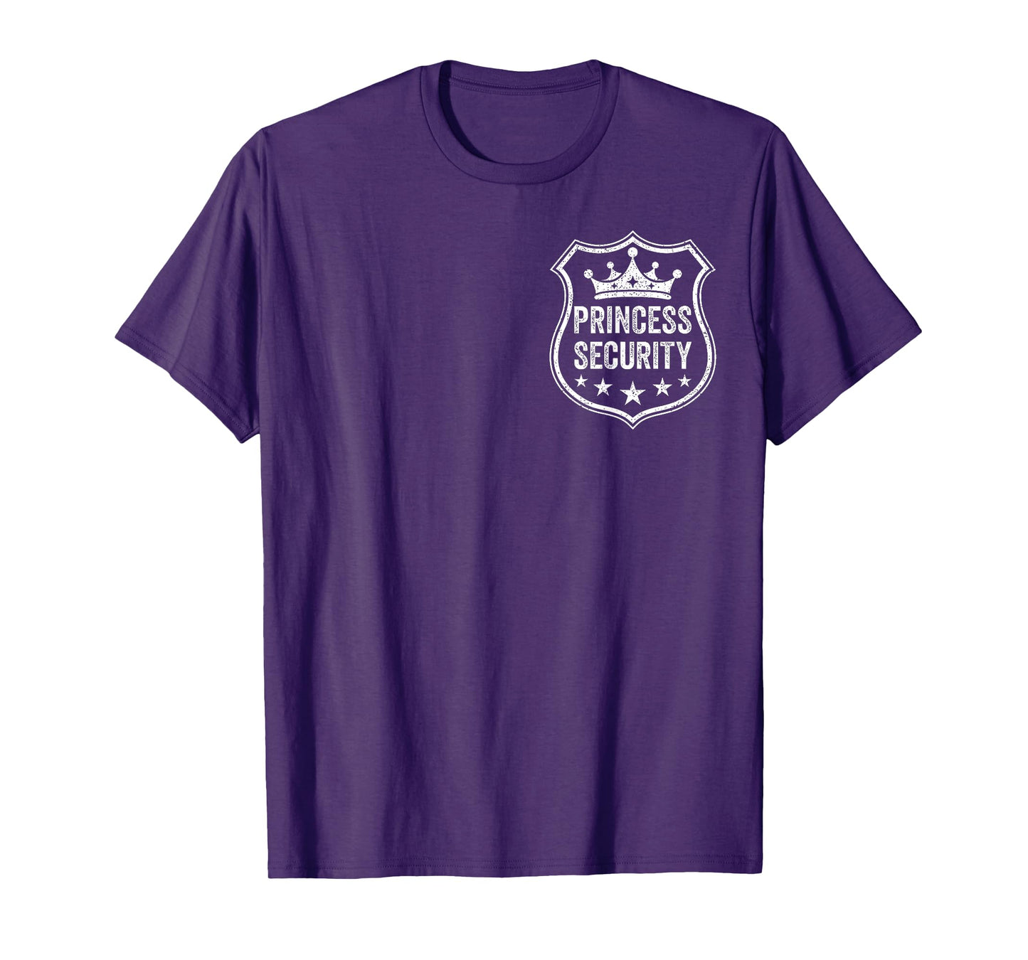 Princess Security Protection Birthday Kids Boys Mens 2 sided T-Shirt