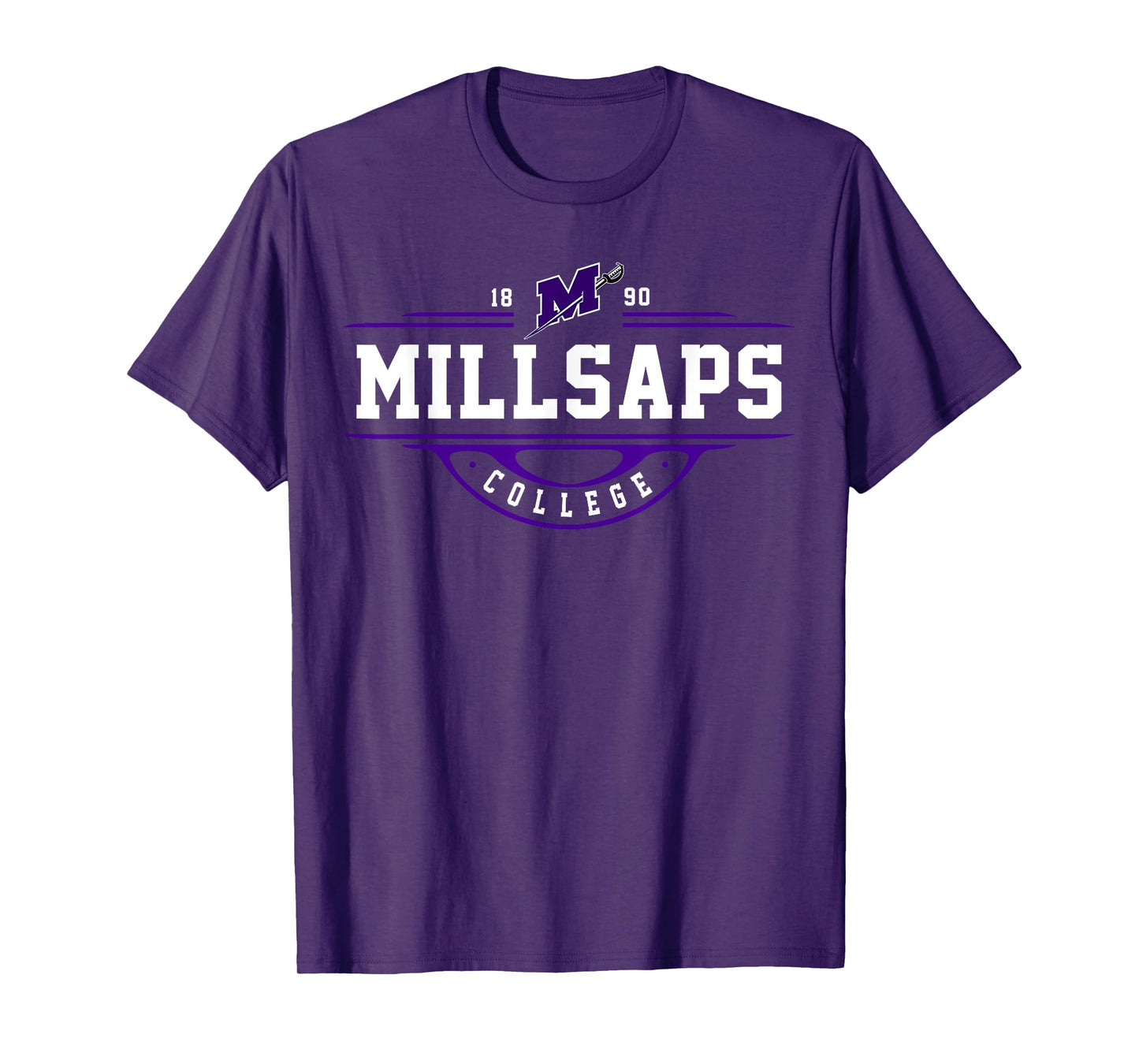 Millsaps College Arch Vintage Design for Men Women T-Shirt