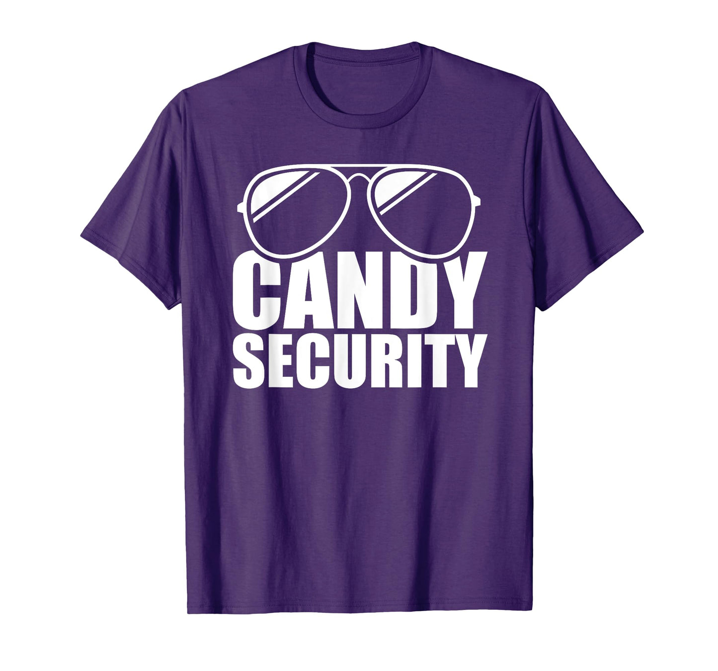 Candy Security Funny Easy Halloween Costume Adult T-Shirt