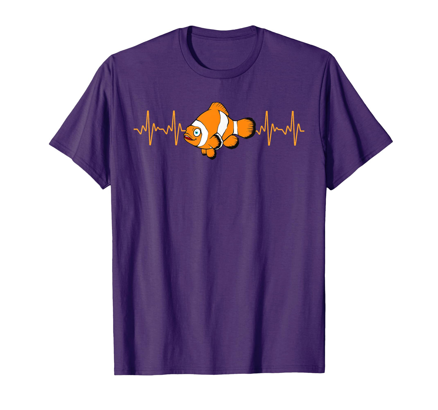 Cool Clownfish Art For Men Women Kids Adult Clown Fish Lover T-Shirt