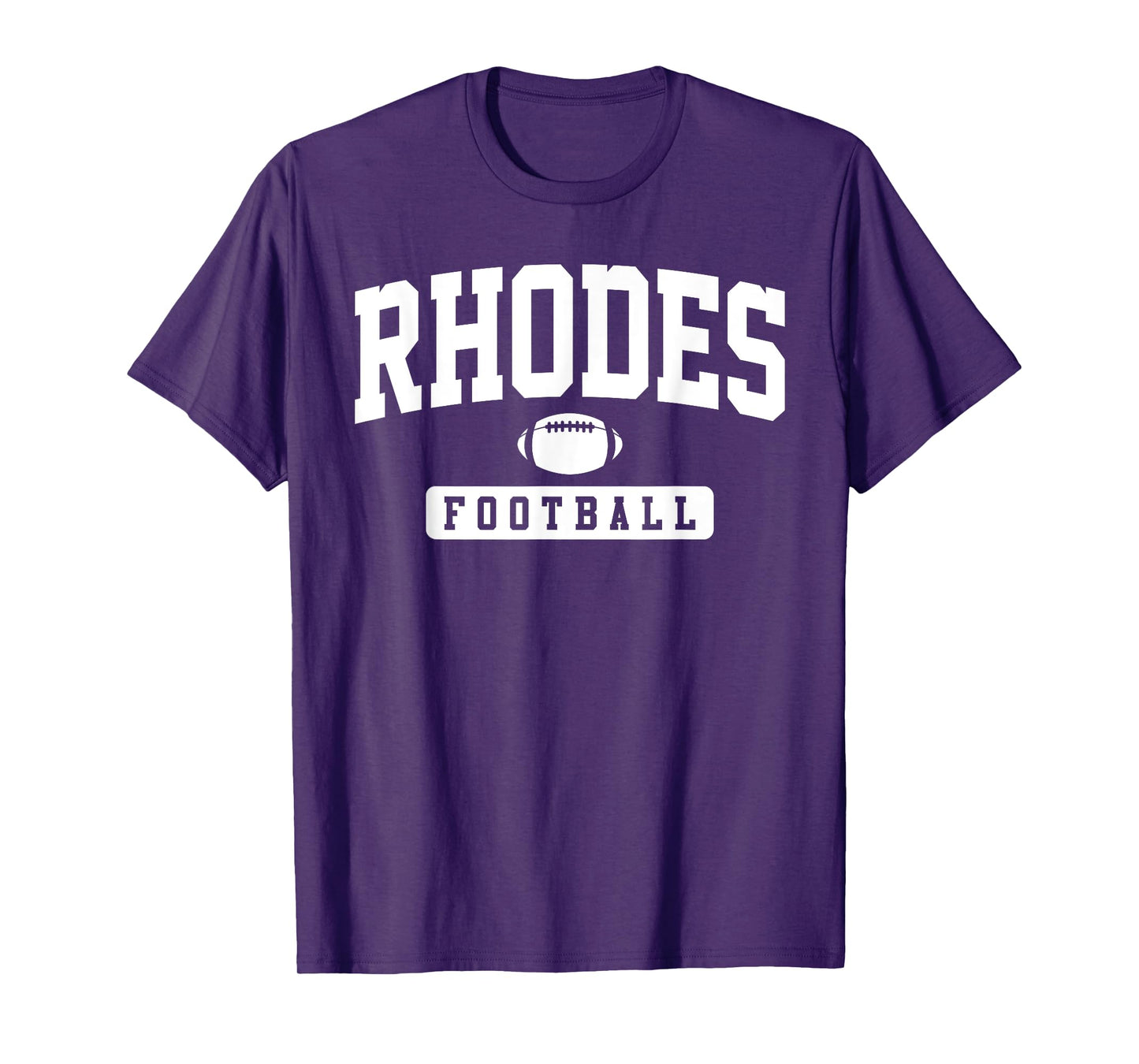 Rhodes College Football Arch Vintage Design for Men Women T-Shirt
