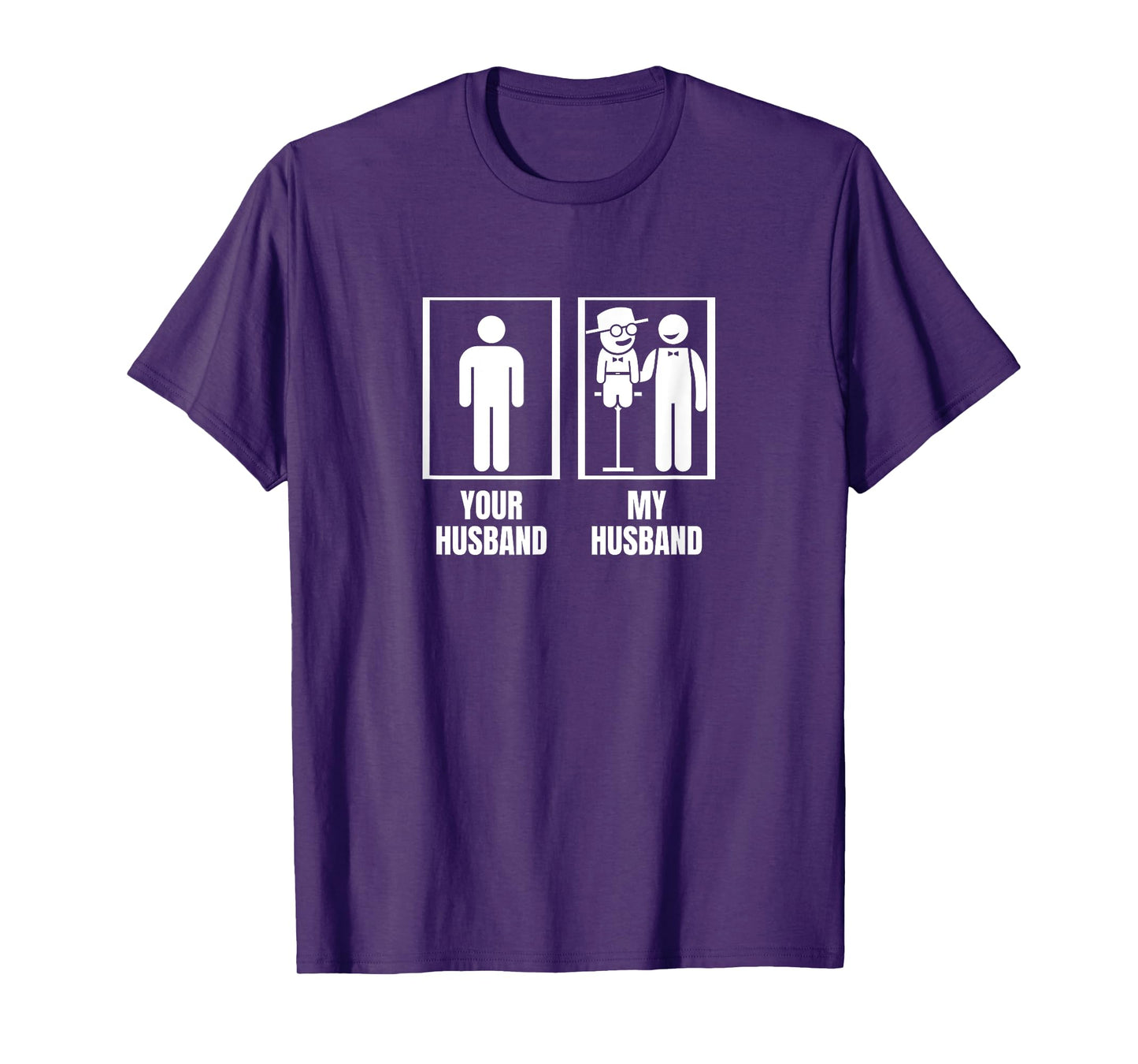 Your Husband My Husband Wife Funny Ventriloquist T-Shirt
