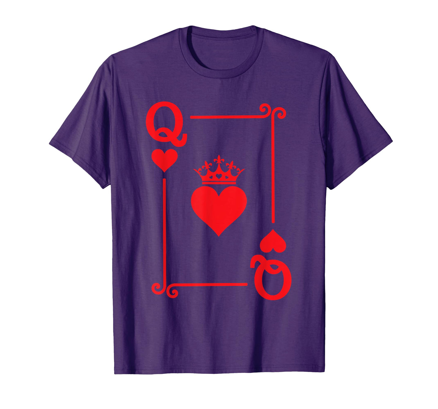Queen Hearts Card Costume - Playing Cards - Queen of Hearts T-Shirt