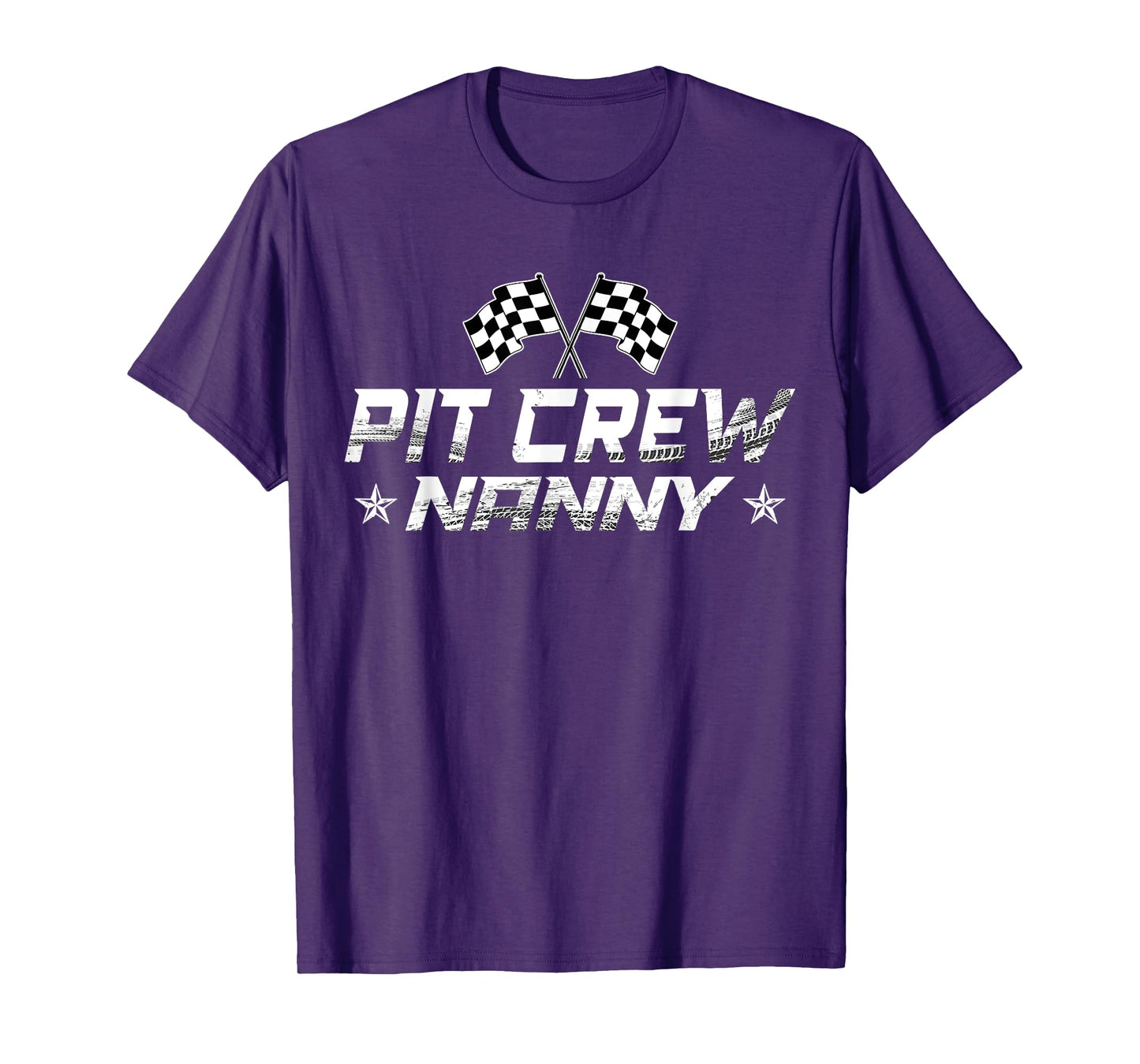 Race Car Birthday Party Racing Family Nanny Pit Crew T-Shirt
