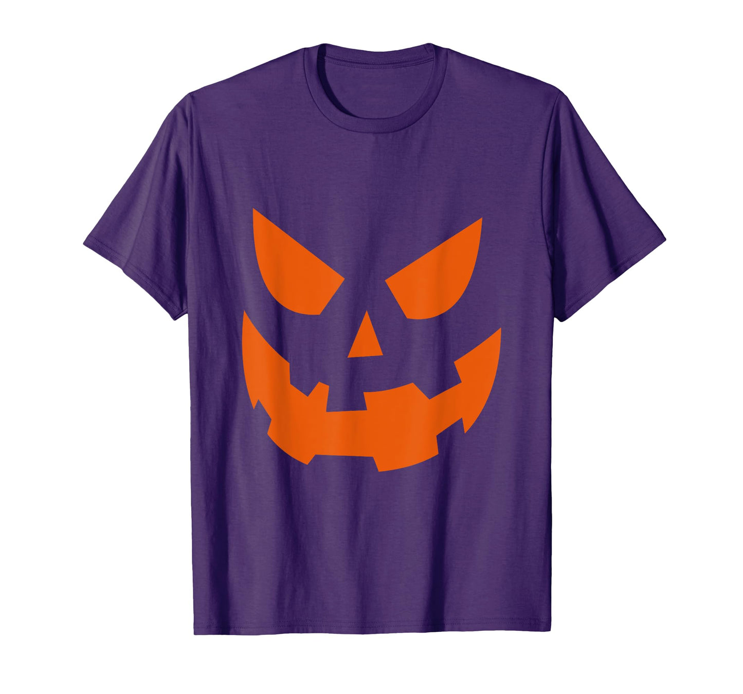 Jack O' Lantern Halloween Costume Funny Pumpkin Face T-Shirt