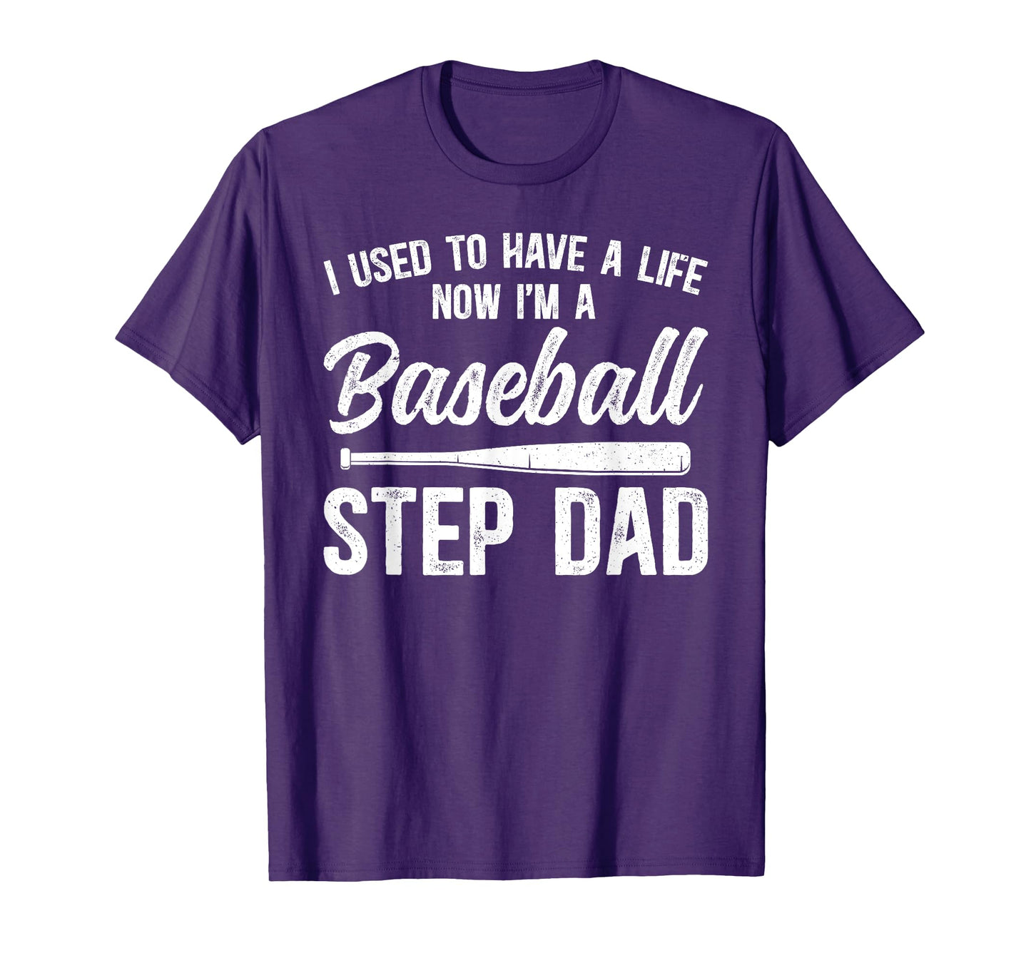 I'm A Baseball Step Dad Of A Baseball Player Stepfather T-Shirt