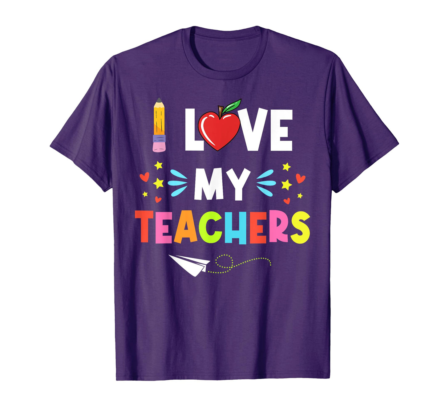 Teens Graduation I Heart My Teacher I Love My Teachers T-Shirt