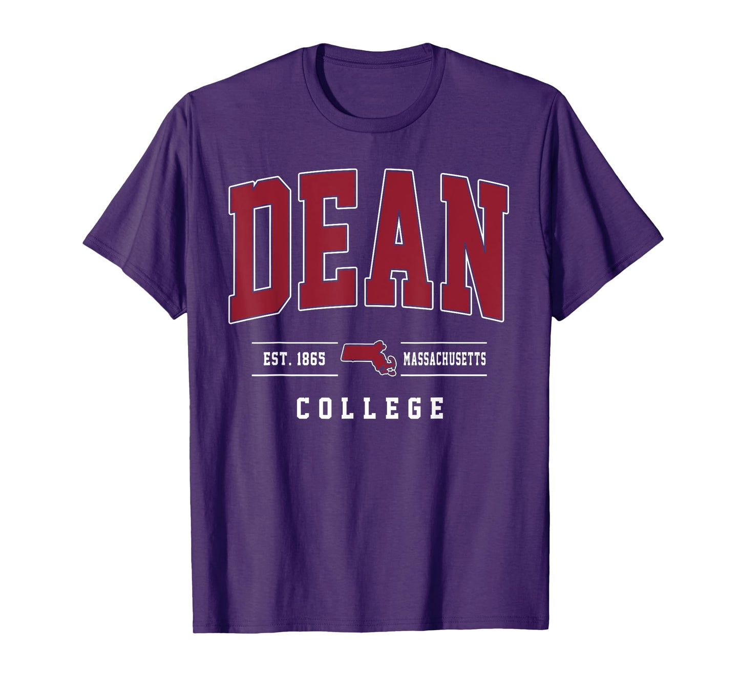 Dean College Arch Vintage Design Men Women T-Shirt