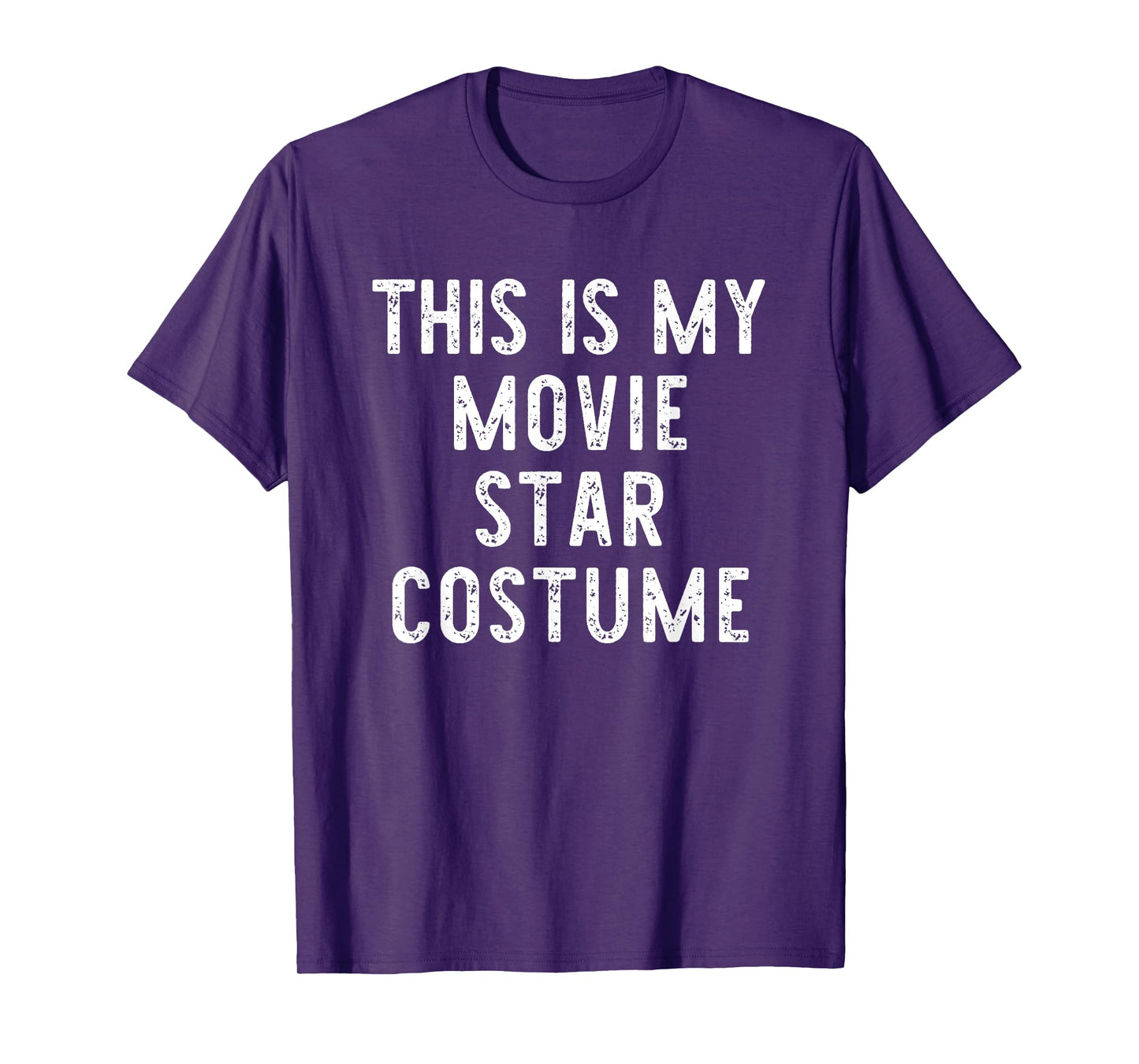This Is My Movie Star Halloween Costume Lazy Easy T-Shirt