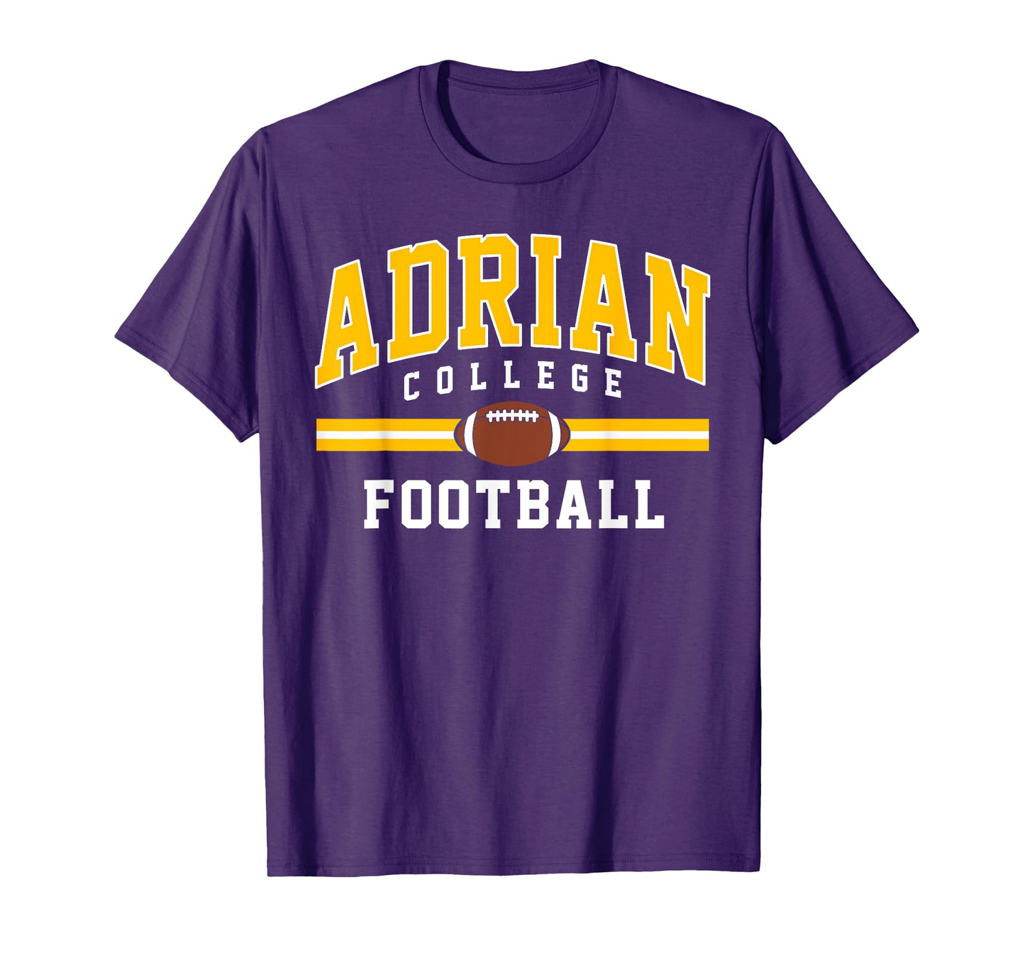 Adrian College Football Arch Vintage Design for Men Women T-Shirt