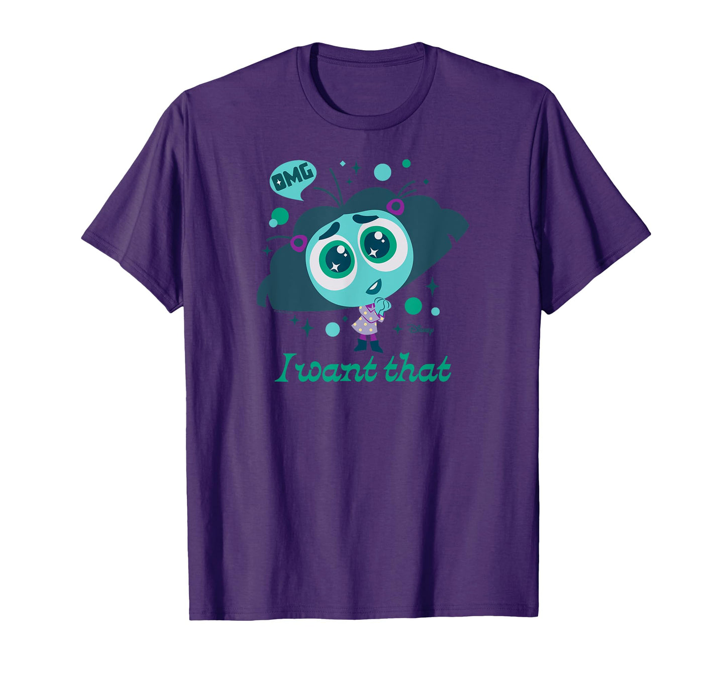 Inside Out 2 - Envy Character OMG I Want That T-Shirt