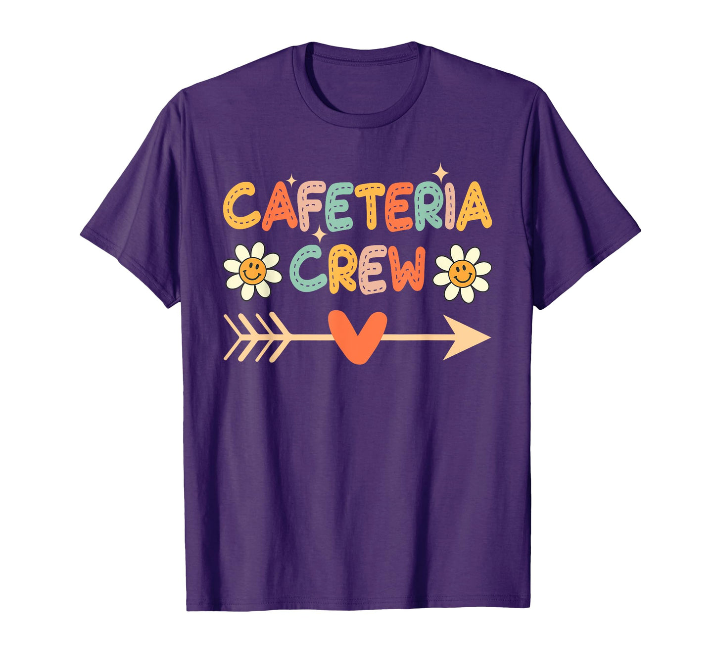 Cafeteria Crew Lunch Lady Staff Appreciation For Women Funny T-Shirt