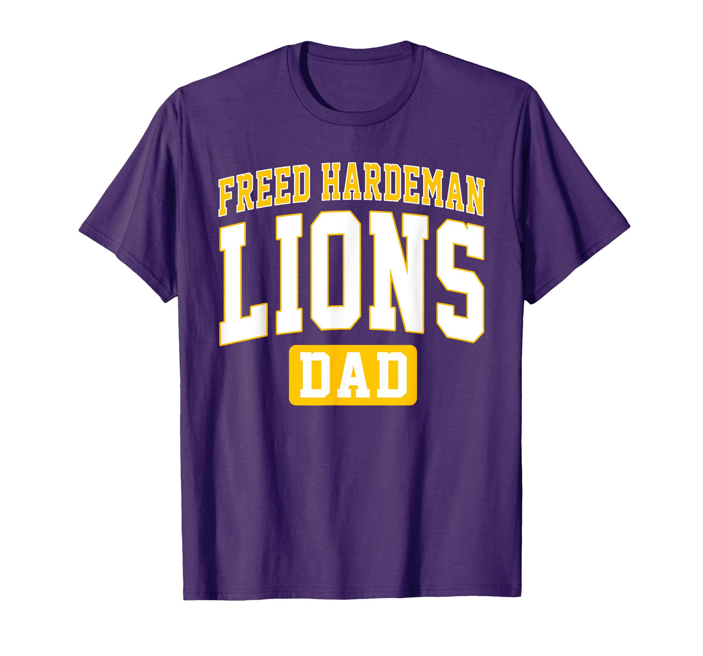 Freed-Hardeman University Lions Dad Arch Vintage Design T-Shirt