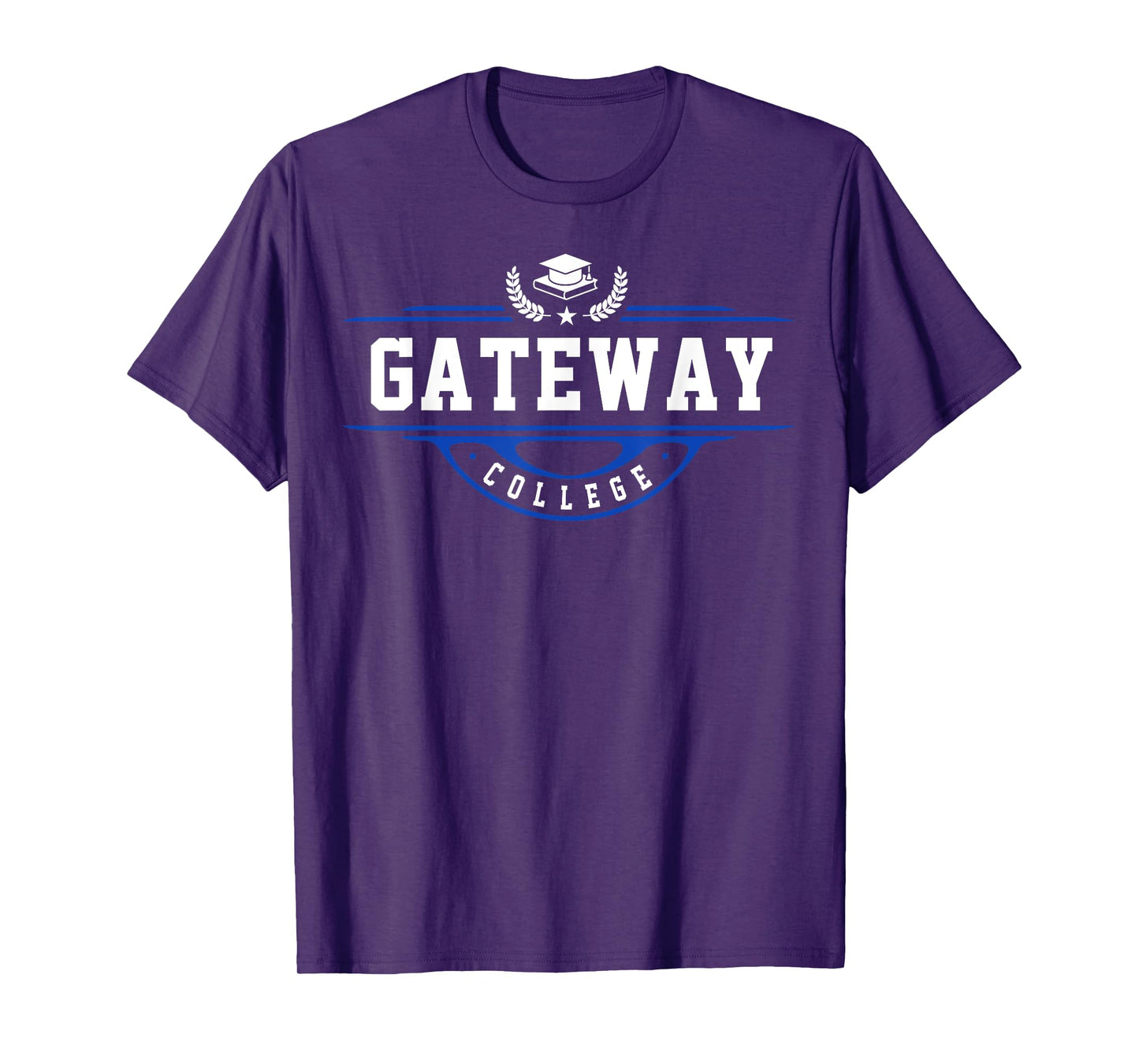 Gateway Community College Vintage Arch Design for Men Women T-Shirt