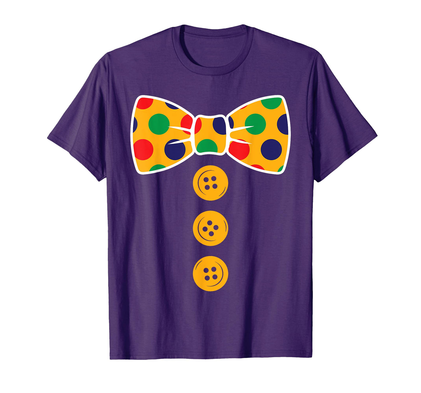 Clown Costume Halloween Funny Circus Clown Gift Them Party T-Shirt