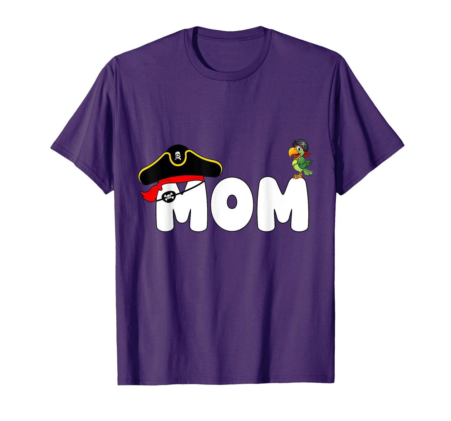 Funny Pirate Mom Pirate Day Cute Birthday Matching Family T-Shirt