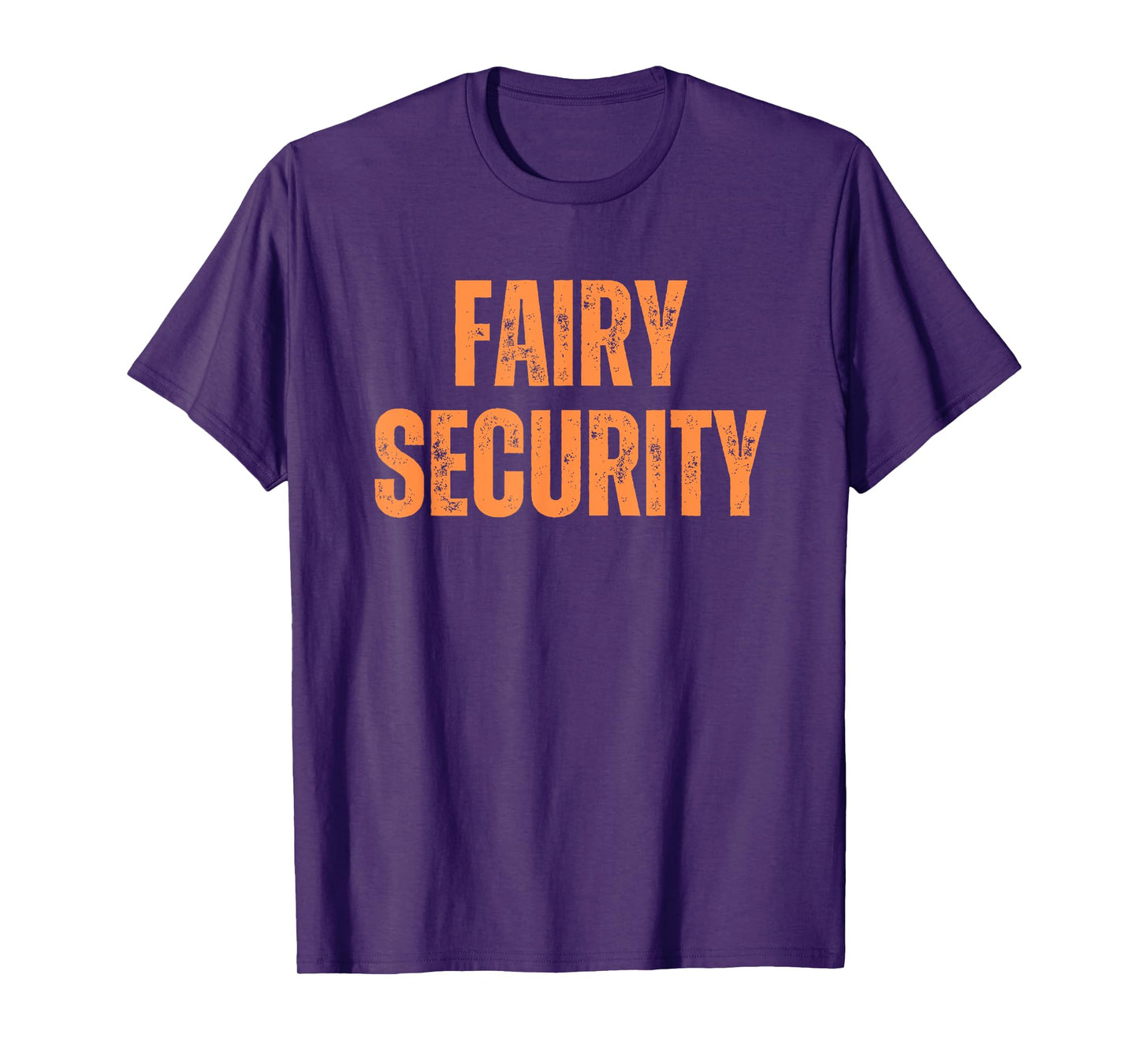 Orange Halloween Fairy Security T-Shirt