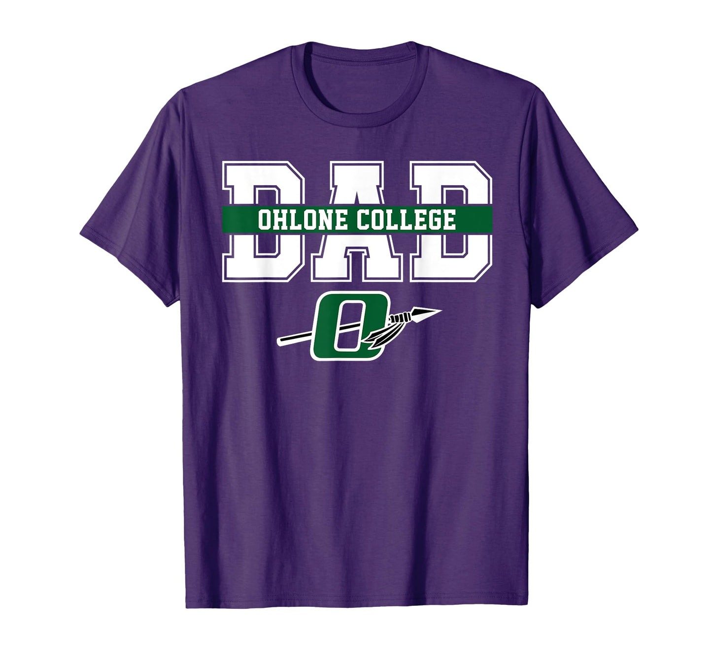 Ohlone College Dad Father Arch Vintage Design Men T-Shirt