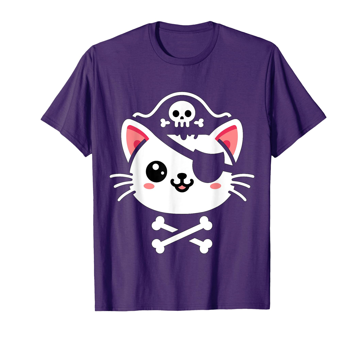 Pirate Cat Halloween Costume T-Shirt
