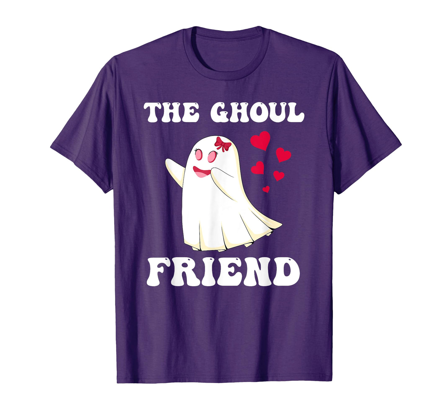 Ghoul Friend Halloween Matching Couple Girlfriend Costume T-Shirt