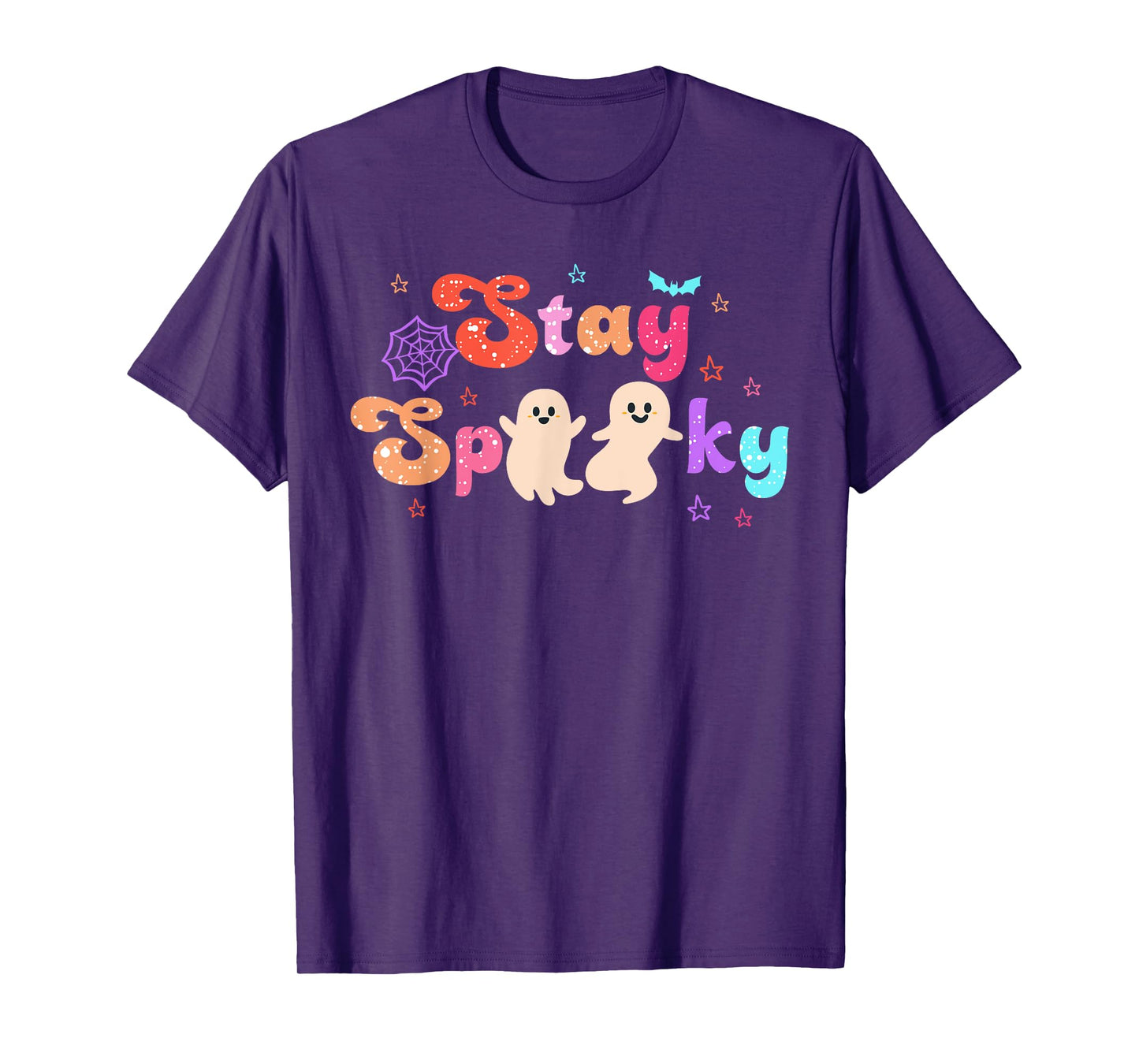 Spooky Season Cute Ghost Funny Halloween T-Shirt