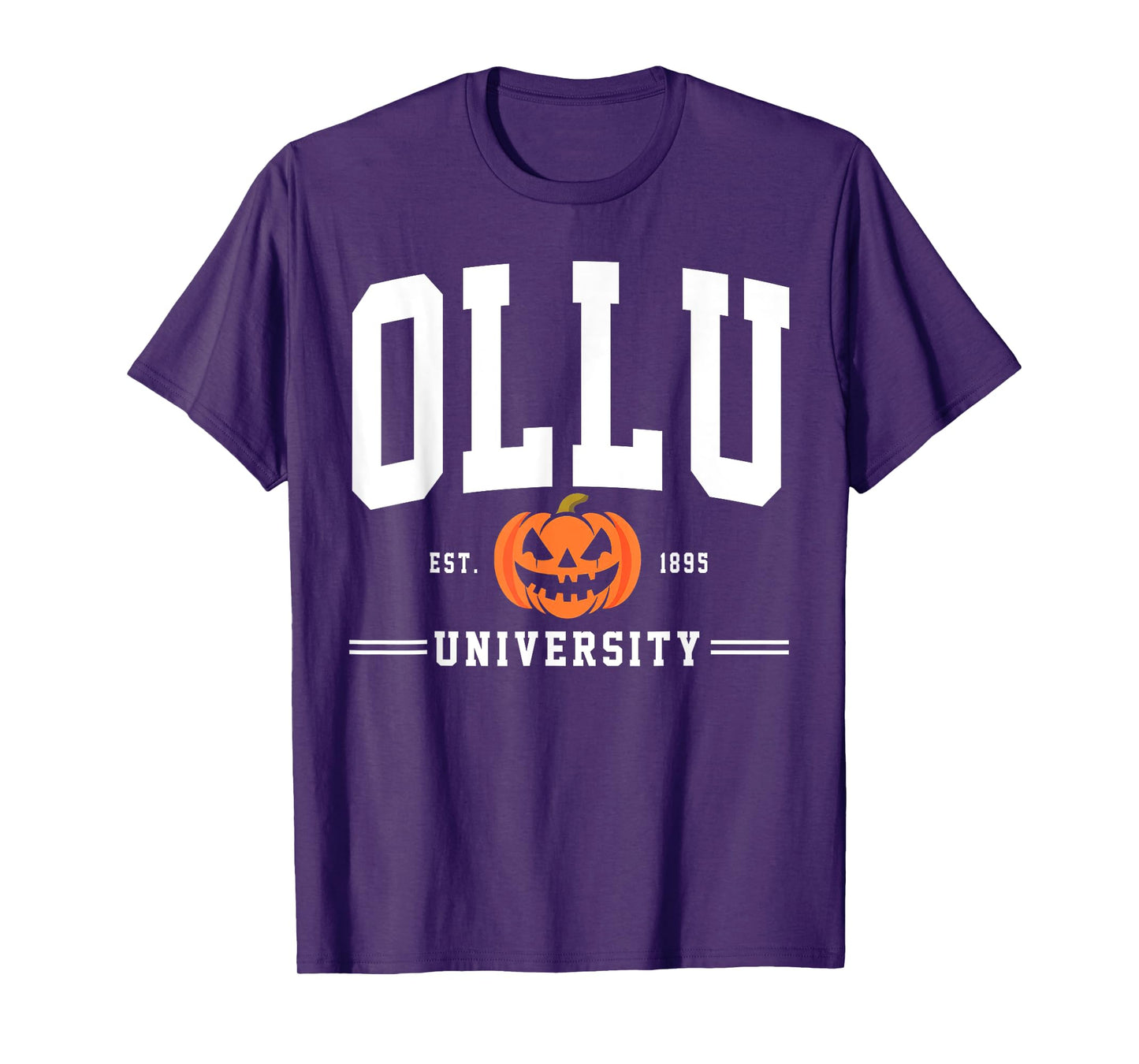 Our Lady of the Lake University Arch Halloween Design Retro T-Shirt