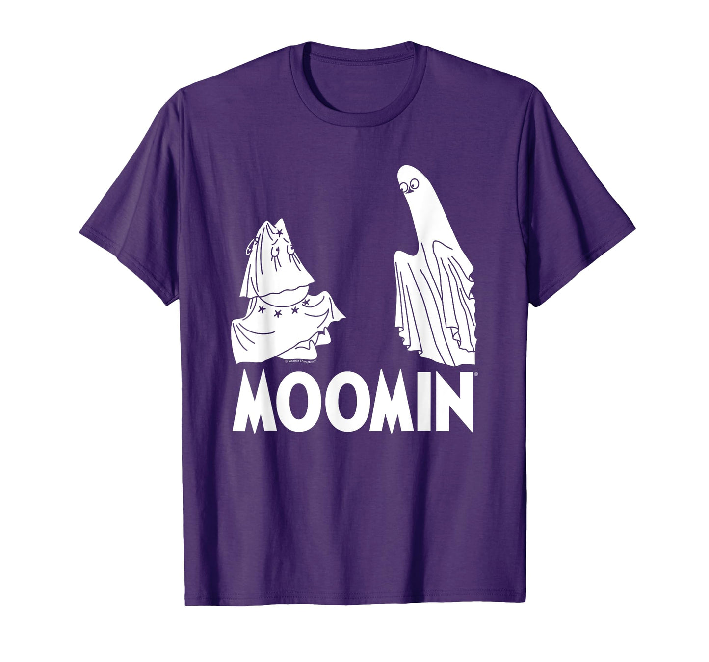 Moomin Moomintroll In Costume Scared By Ghost T-Shirt