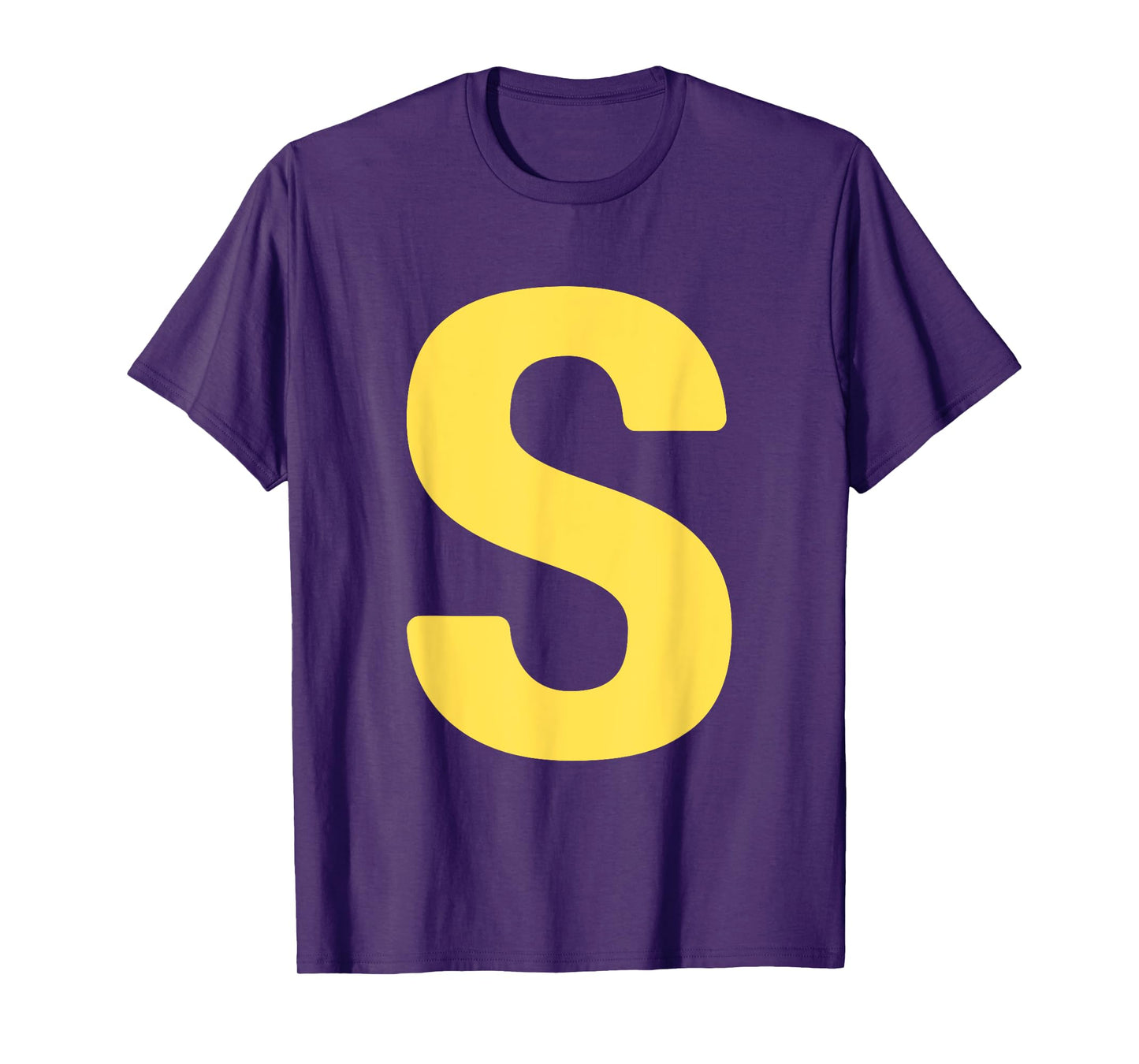 Letter S Funny Chipmunk Groupe Matching Halloween Costume T-Shirt