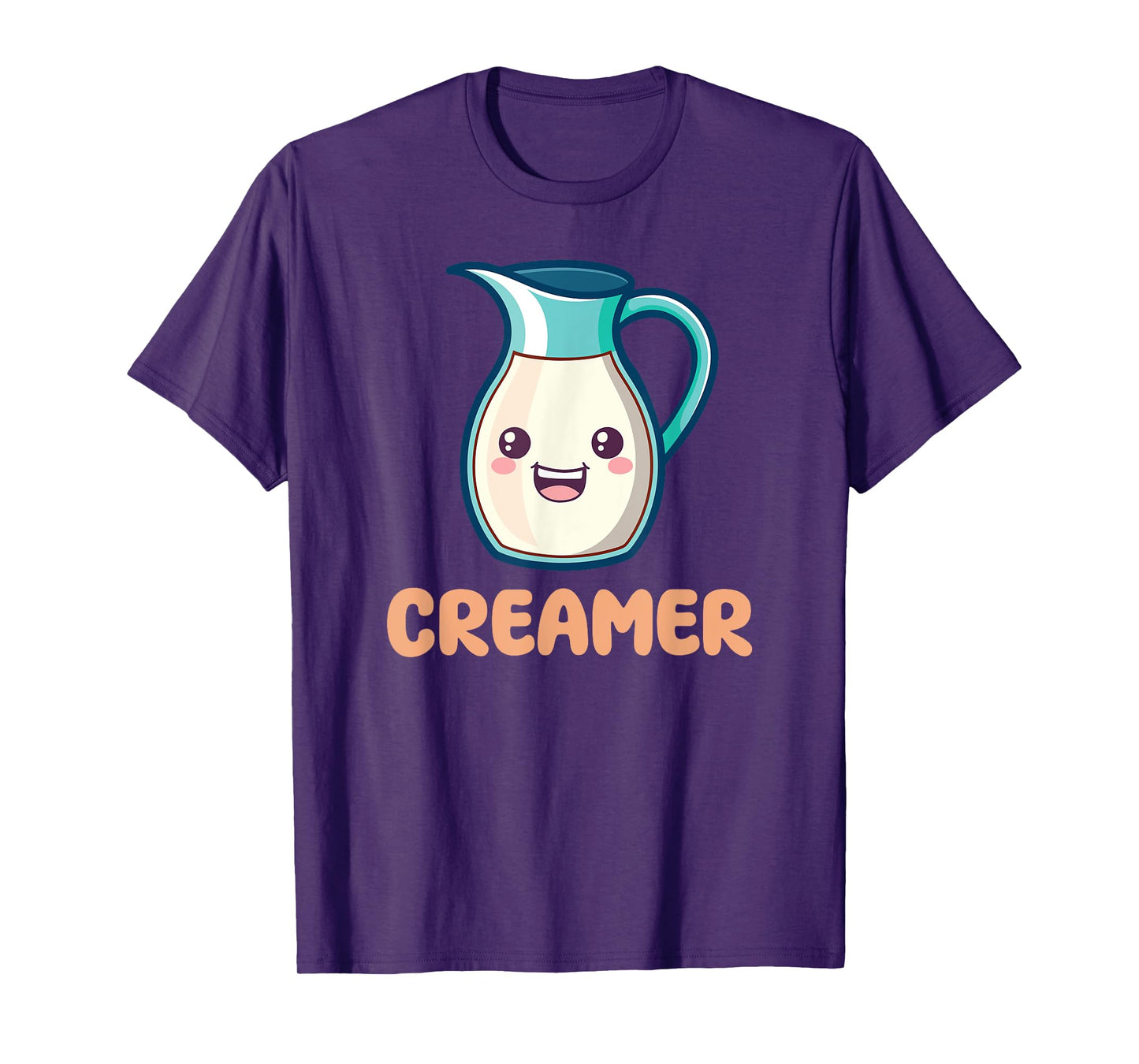 Coffee & Creamer Matching Couple Halloween Best Friends T-Shirt
