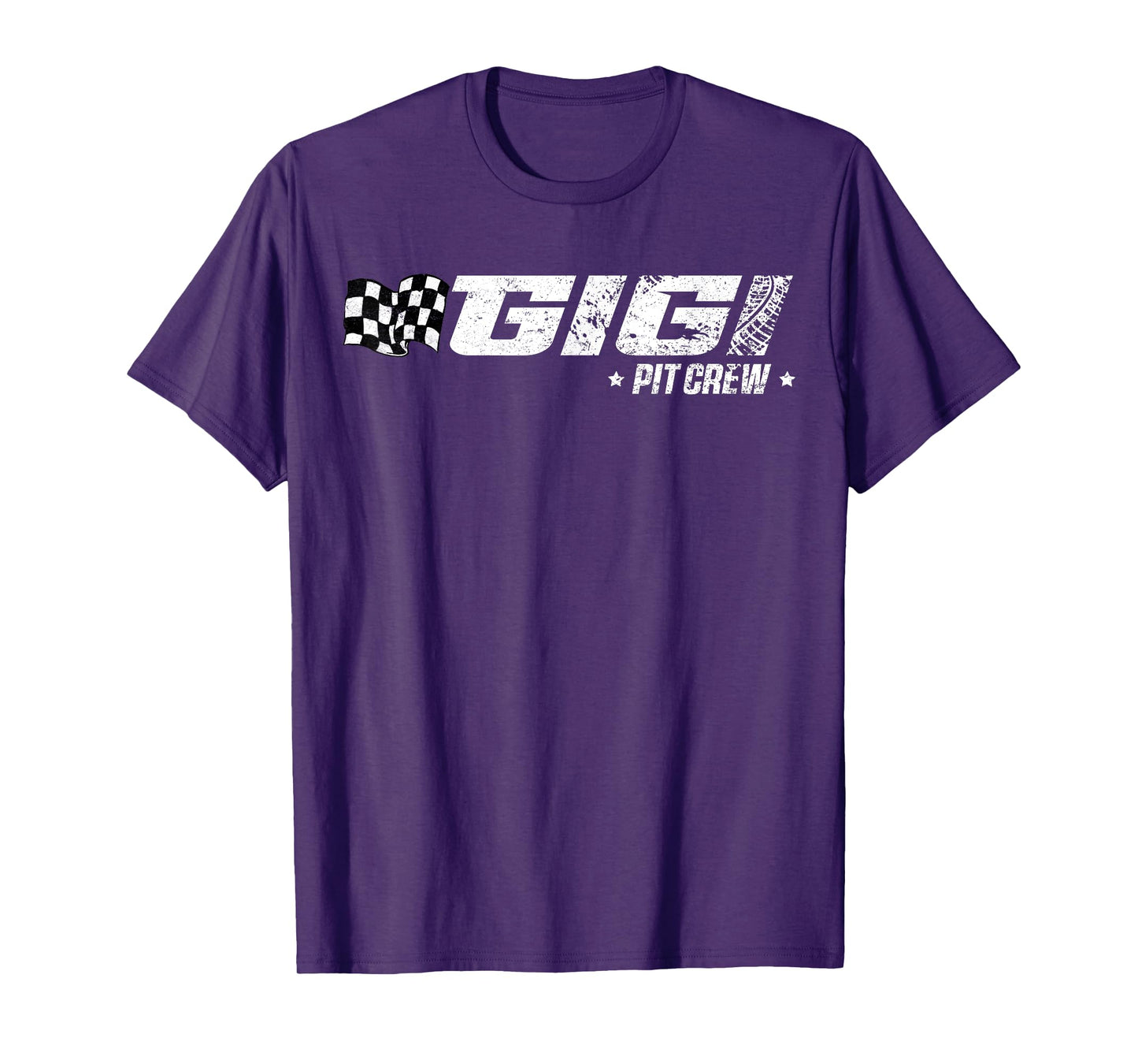 Gigi Pit Crew Race Car Birthday Family Racing T-Shirt