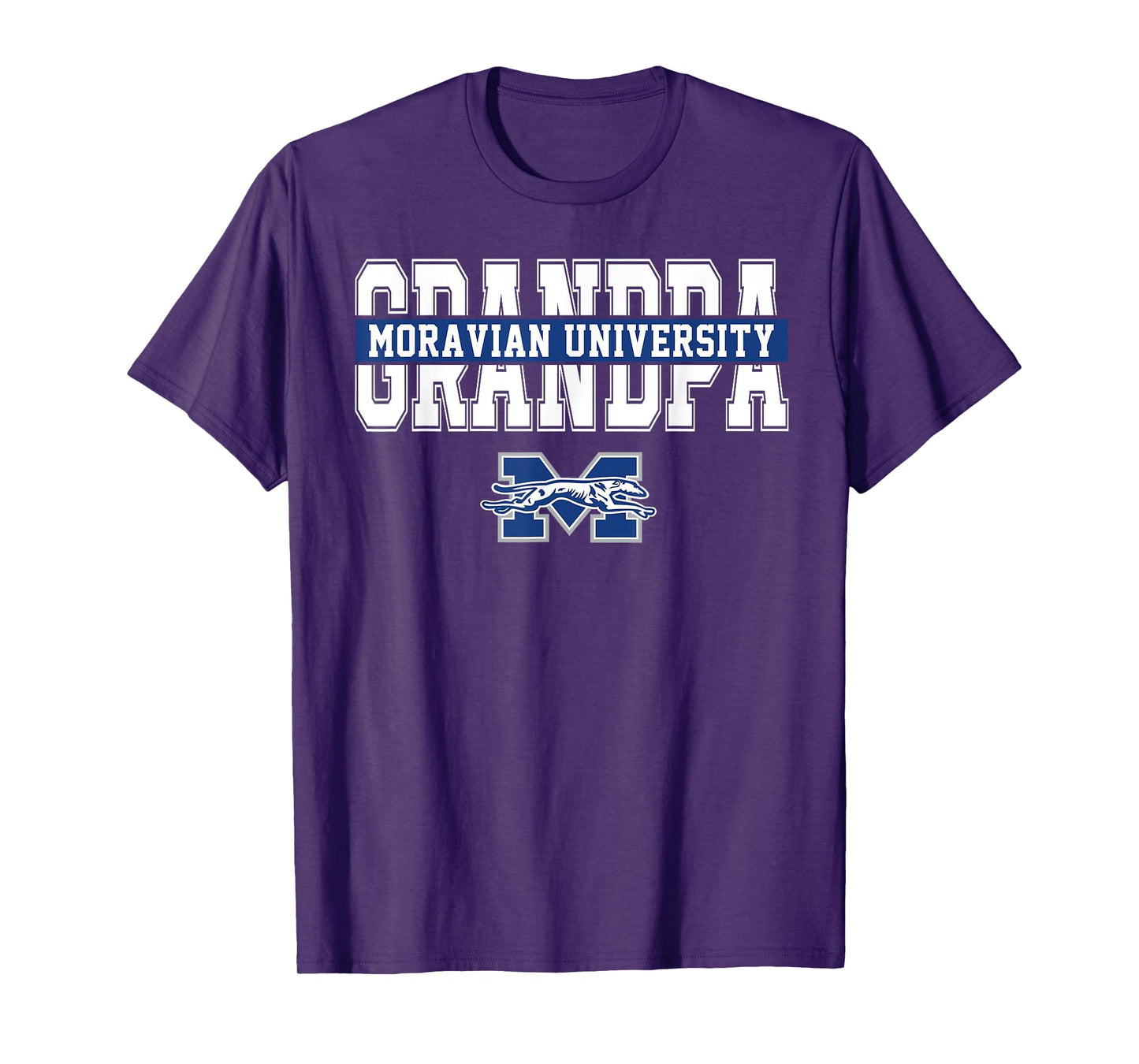 Moravian Vintage Arch University Grandpa Design for Men T-Shirt