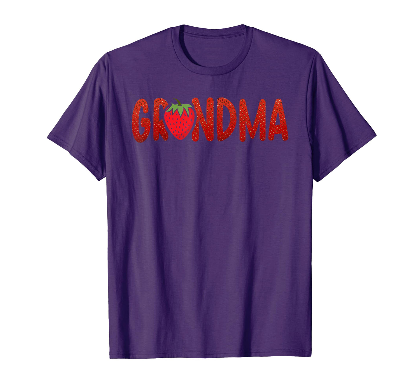 Funny Grandma Strawberry Summer Fruit - Great Mother's Day T-Shirt for Men Women Girls Kids