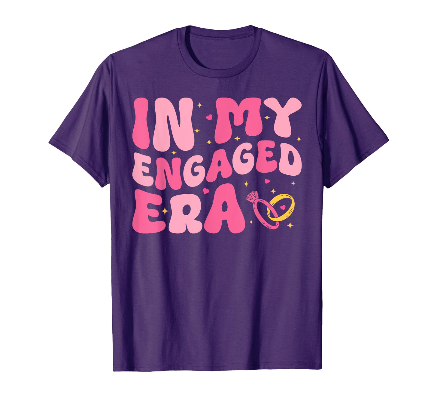 In My Engaged Era Couple Fiance Boyfriend Girlfriend T-Shirt
