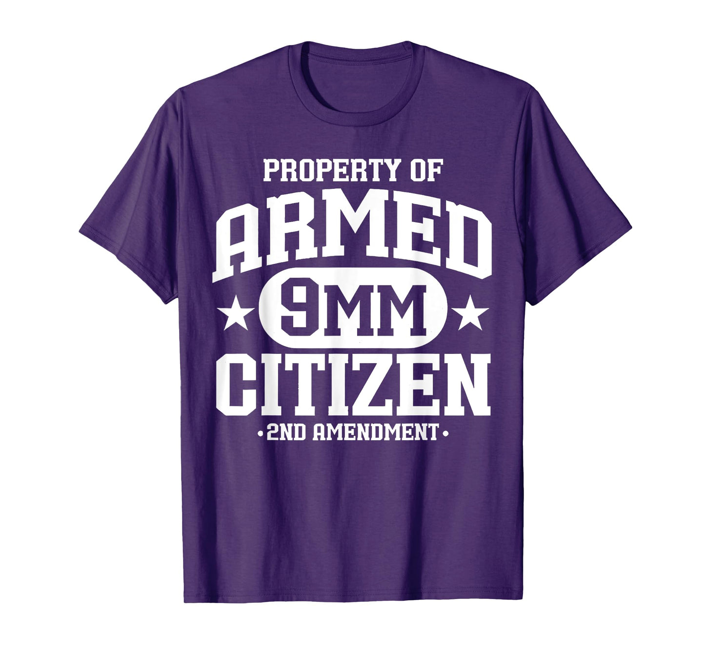 Property Of Armed 9mm Citizen 2nd Amendment T-Shirt