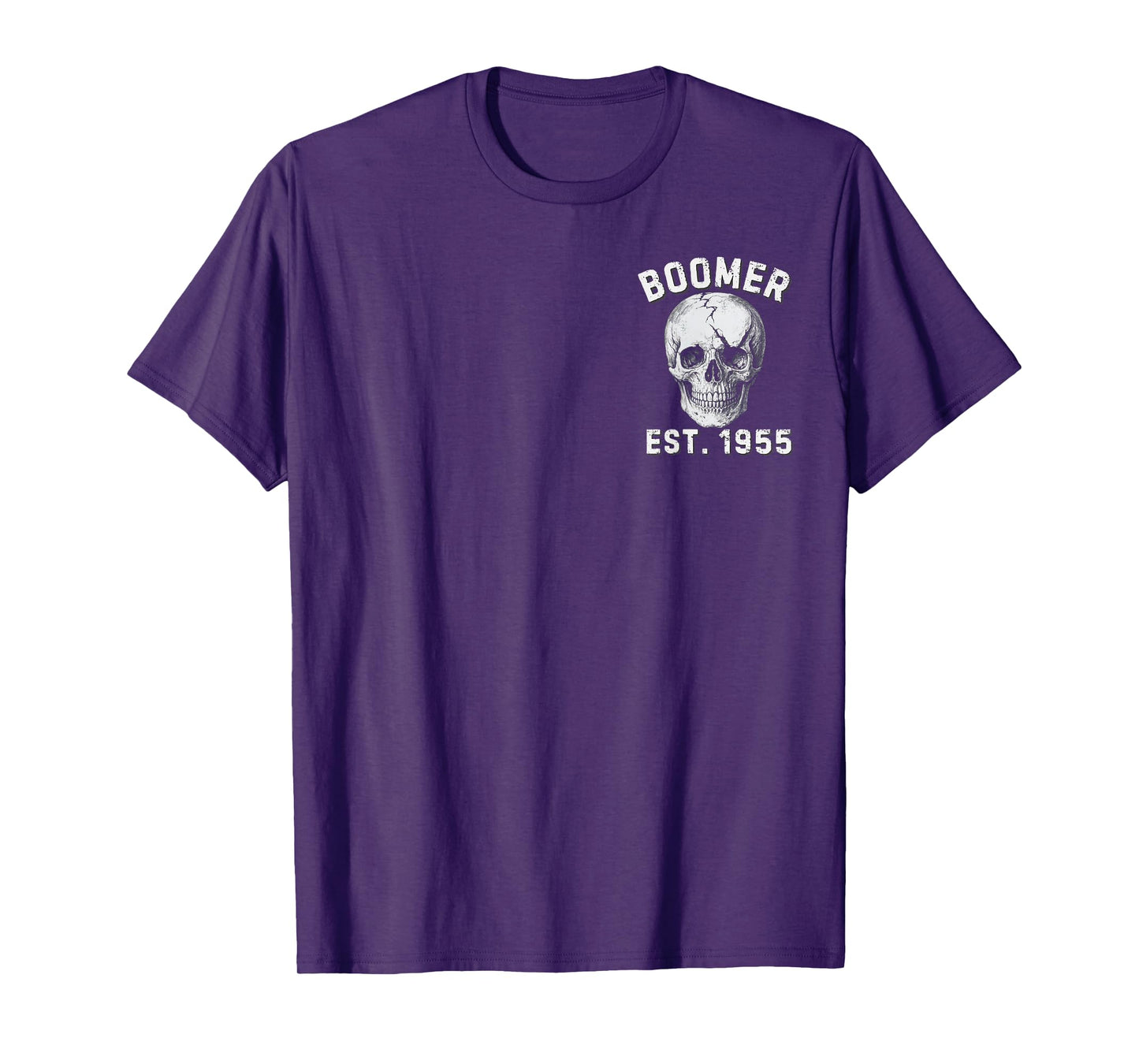 Boomer EST 1955 My Scars Tell A Story (2 Sides) T-Shirt