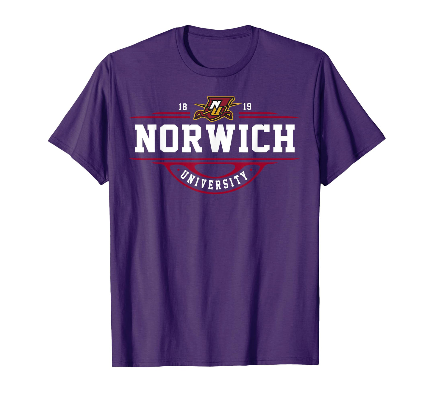 Norwich University Arch Vintage Design for Men Women T-Shirt