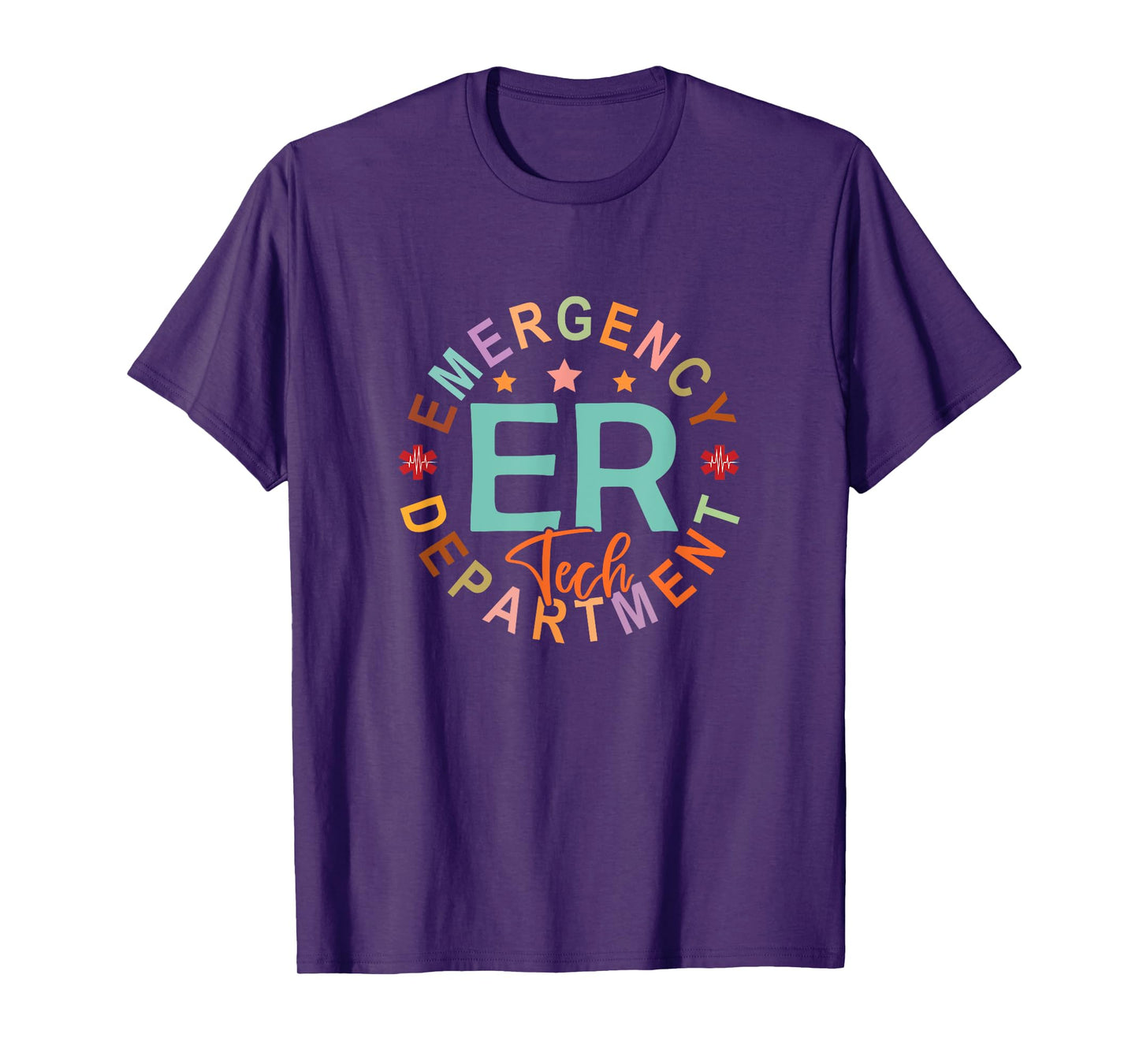 Funny Emergency Department Tech Emergency Room Tech Er Tech T-Shirt